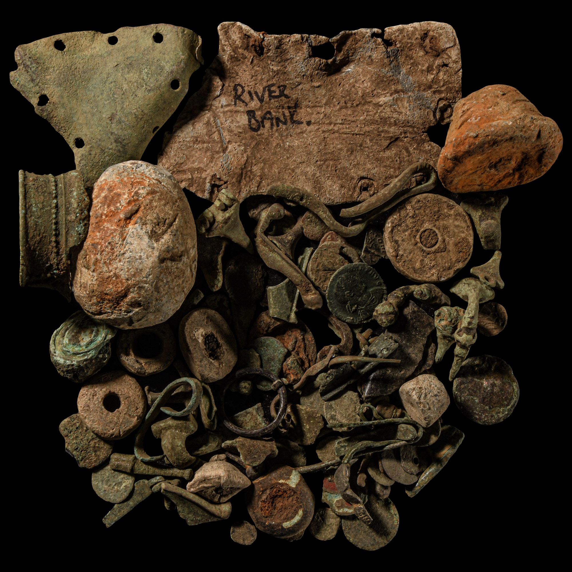 Roman 'St Albans' Bronze and Other Artefact Group