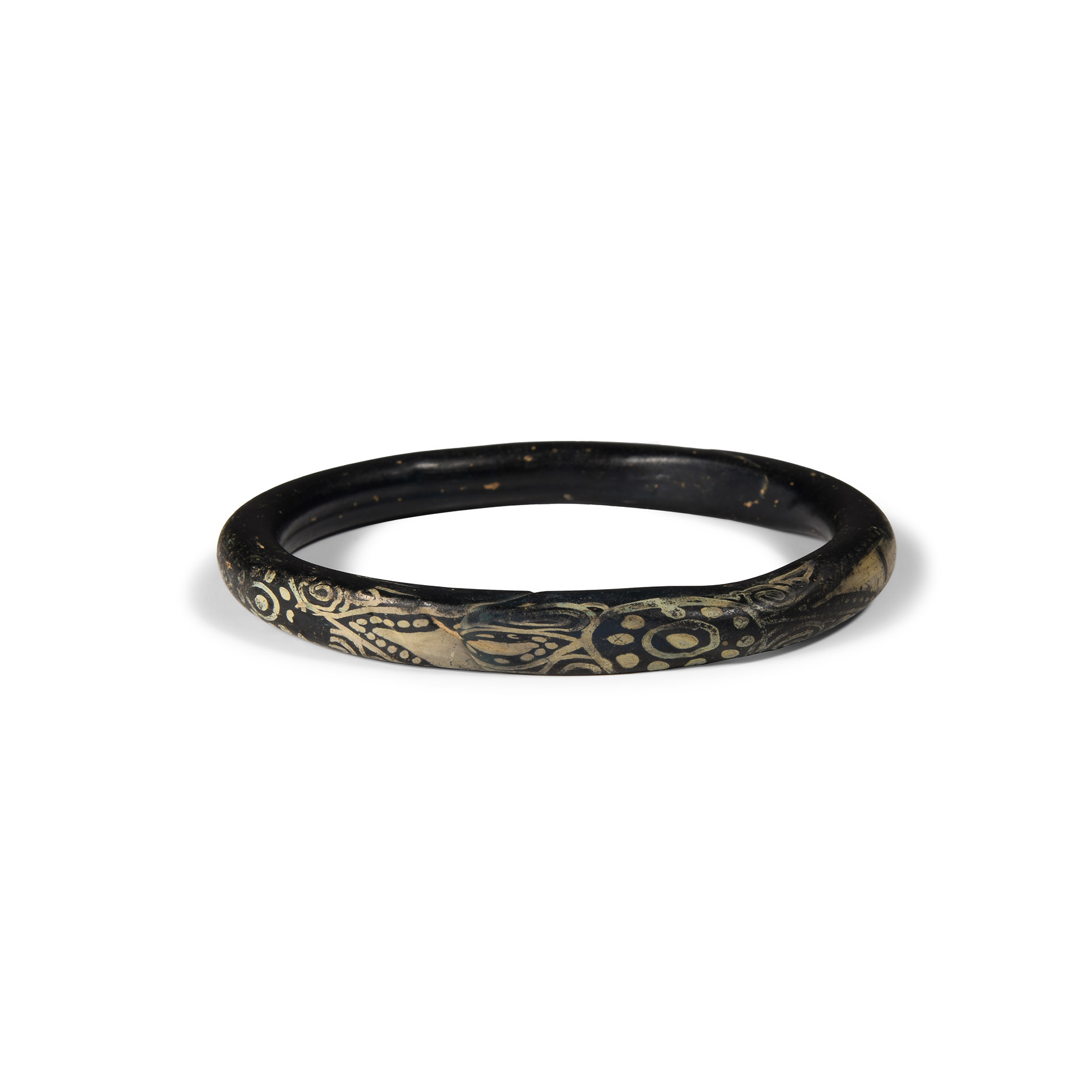 Byzantine Decorated Glass Bracelet