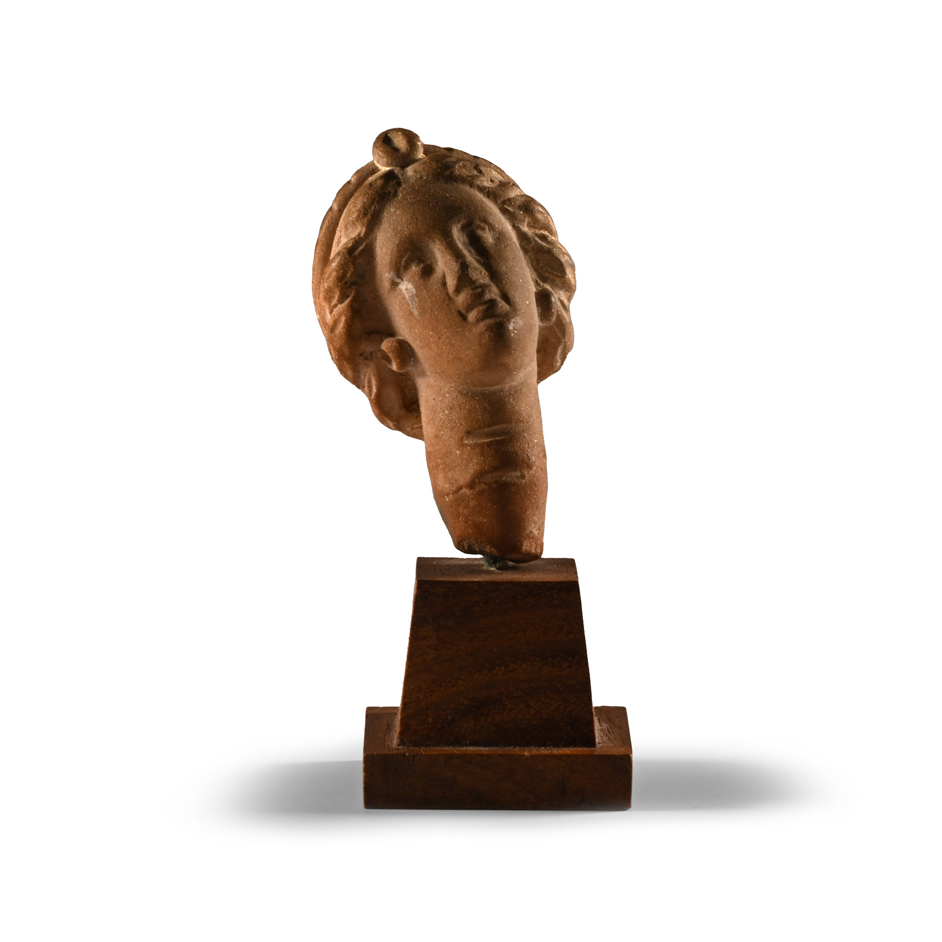 Greek Terracotta Head of a Goddess