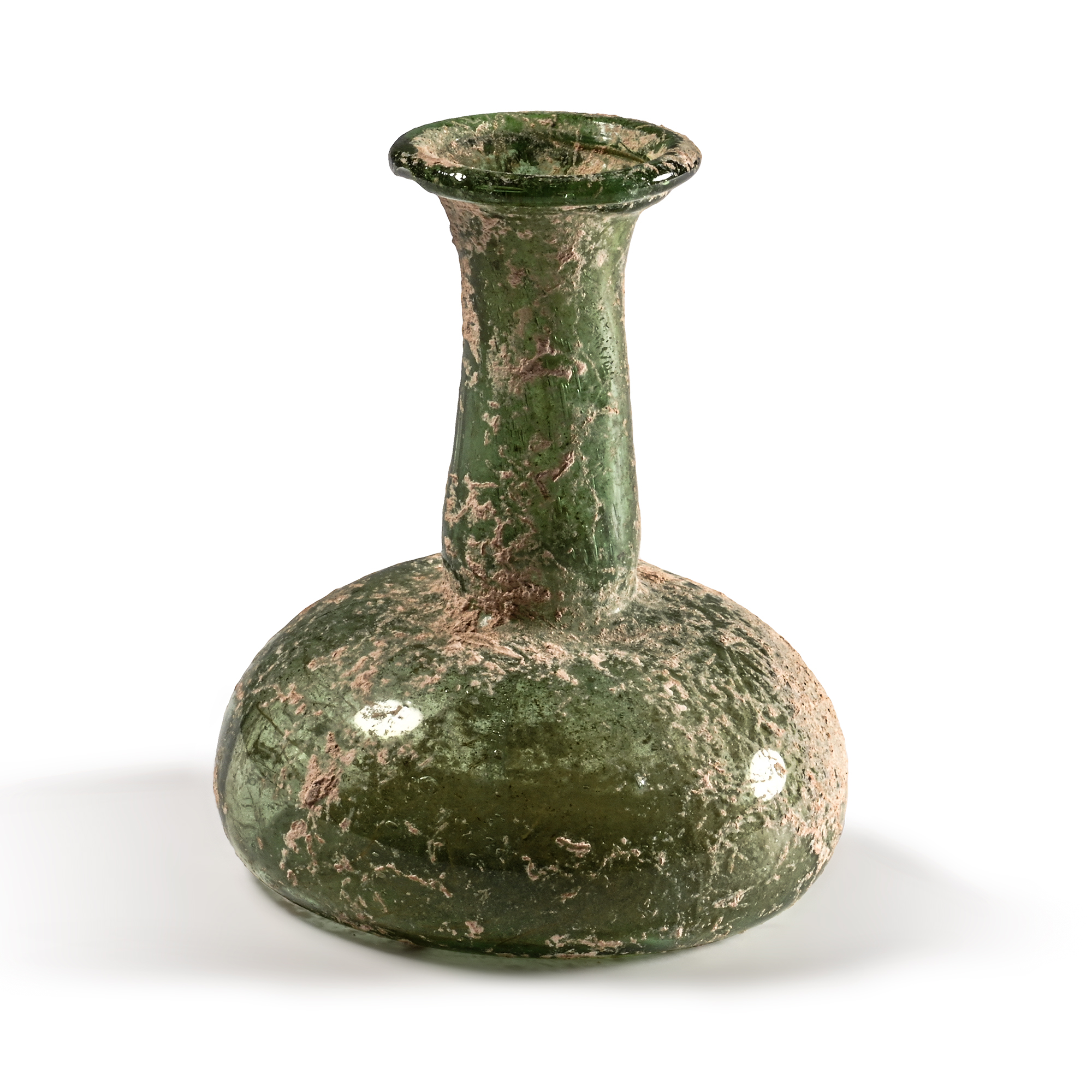 Roman Blue-Green Glass Vessel