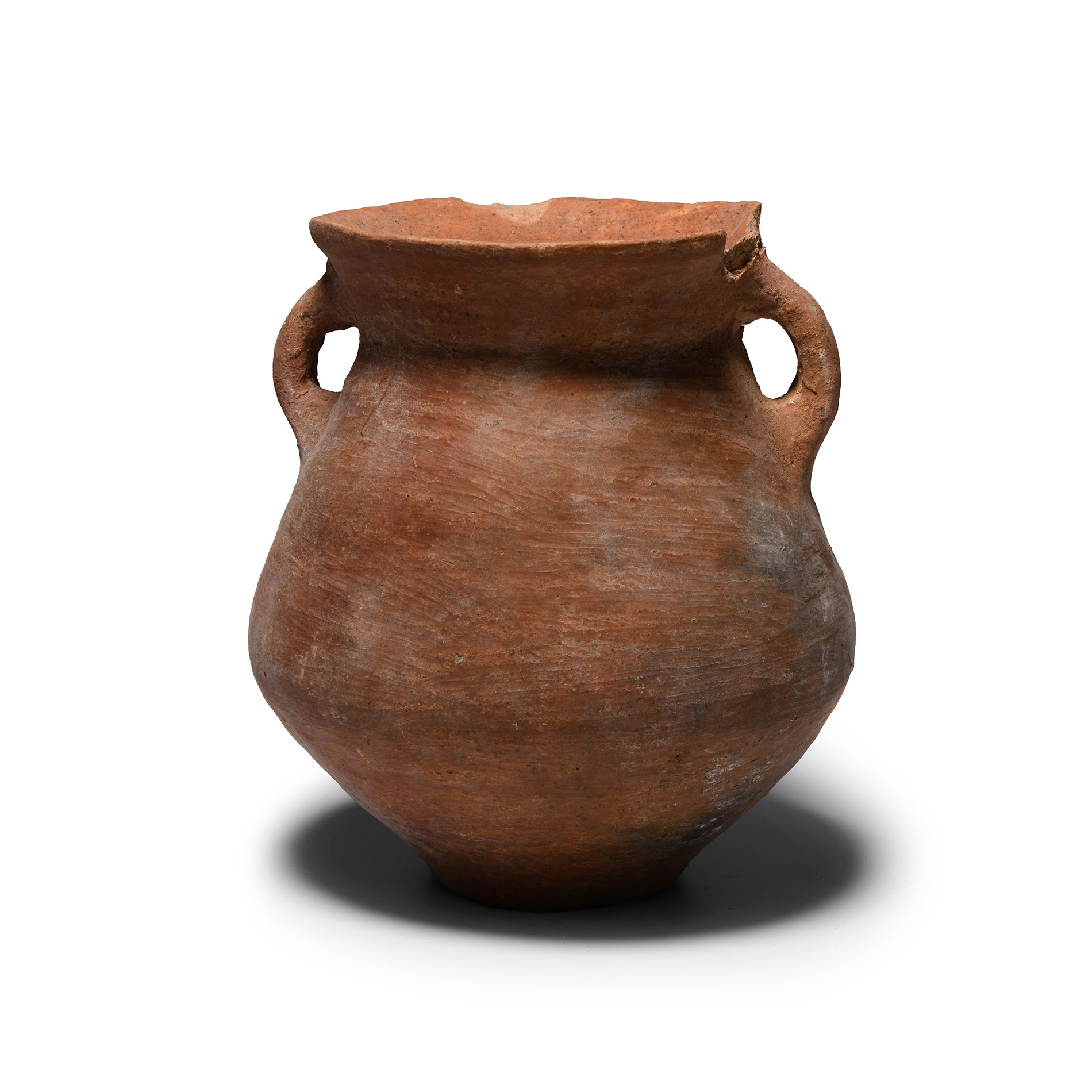 Trans Jordan Terracotta Jar with Handles