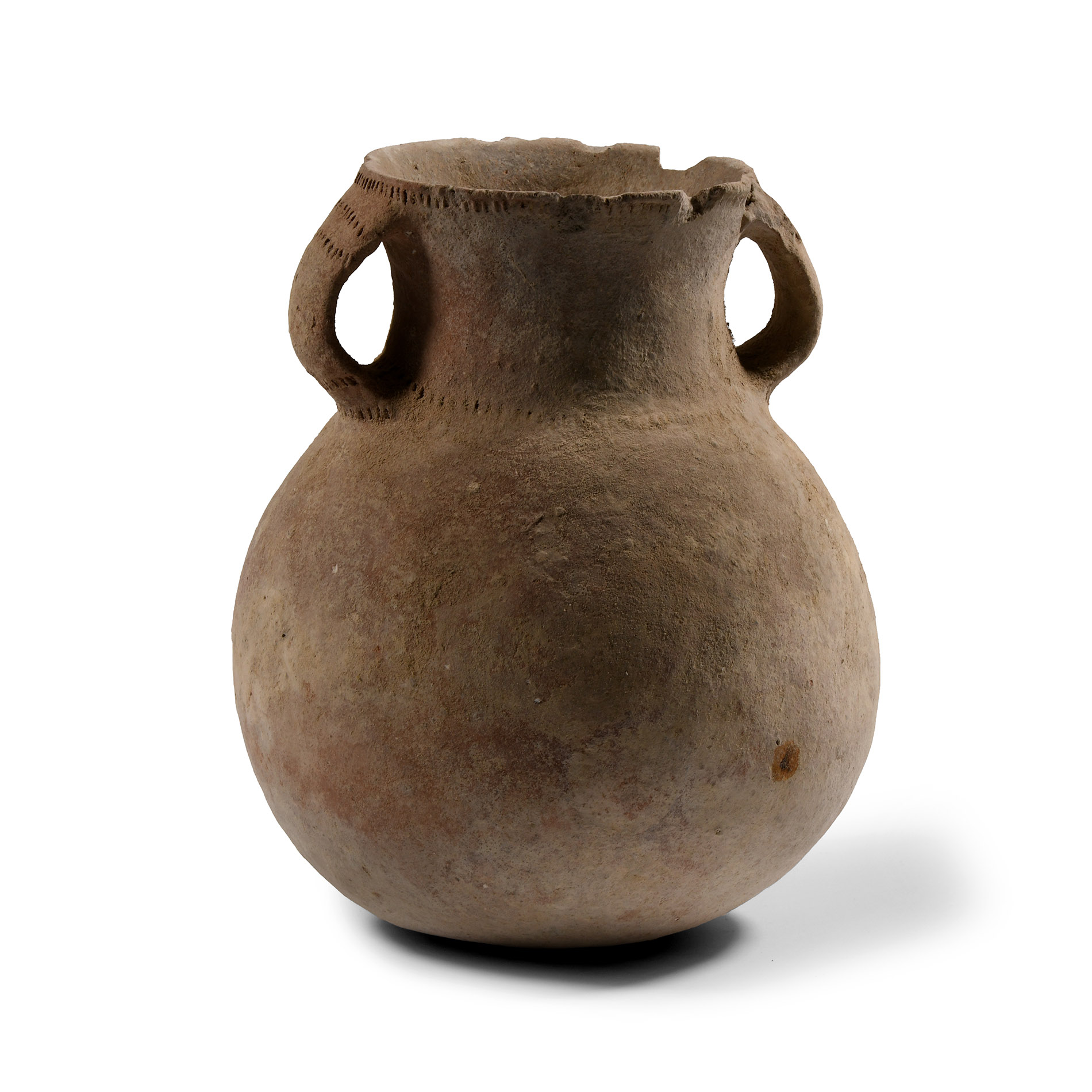 Trans Jordan Terracotta Jar with Handles