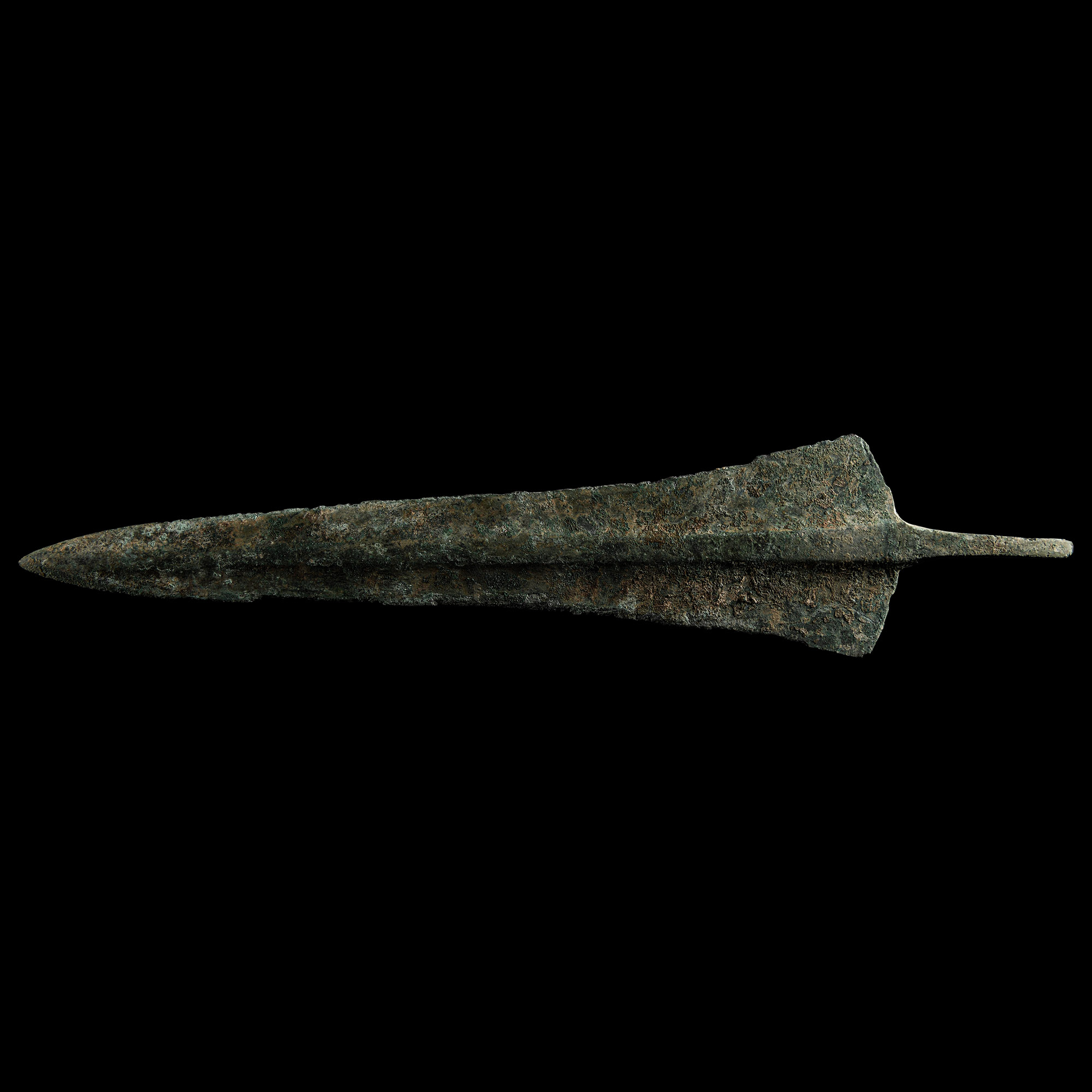 Western Asiatic Bronze Tanged Spearhead