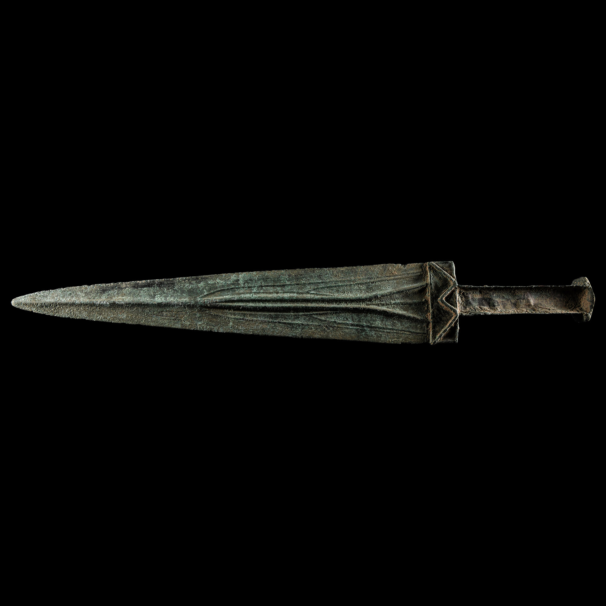 Luristan Bronze Short Sword