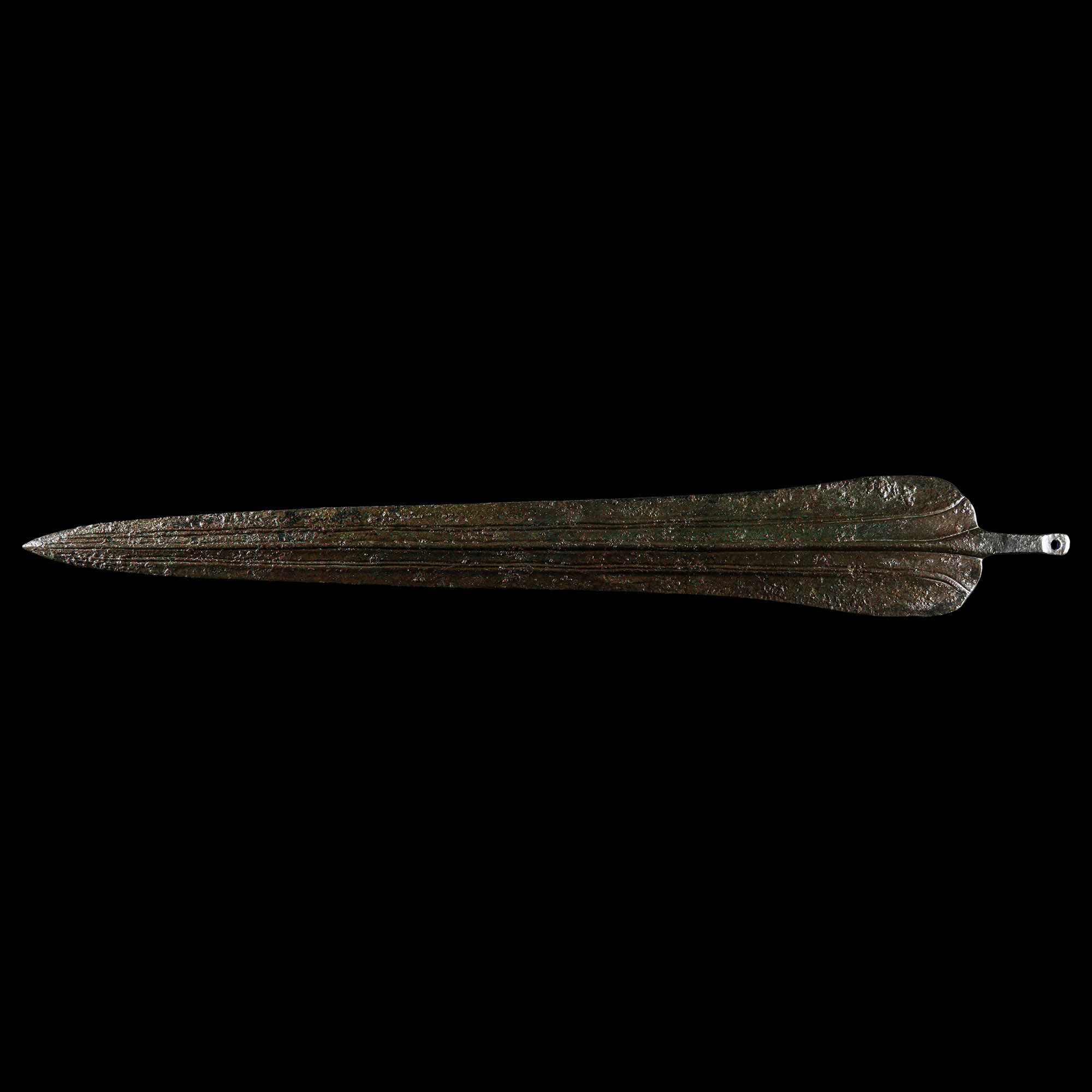 North-West Persian Bronze Short Sword with Blood Channels