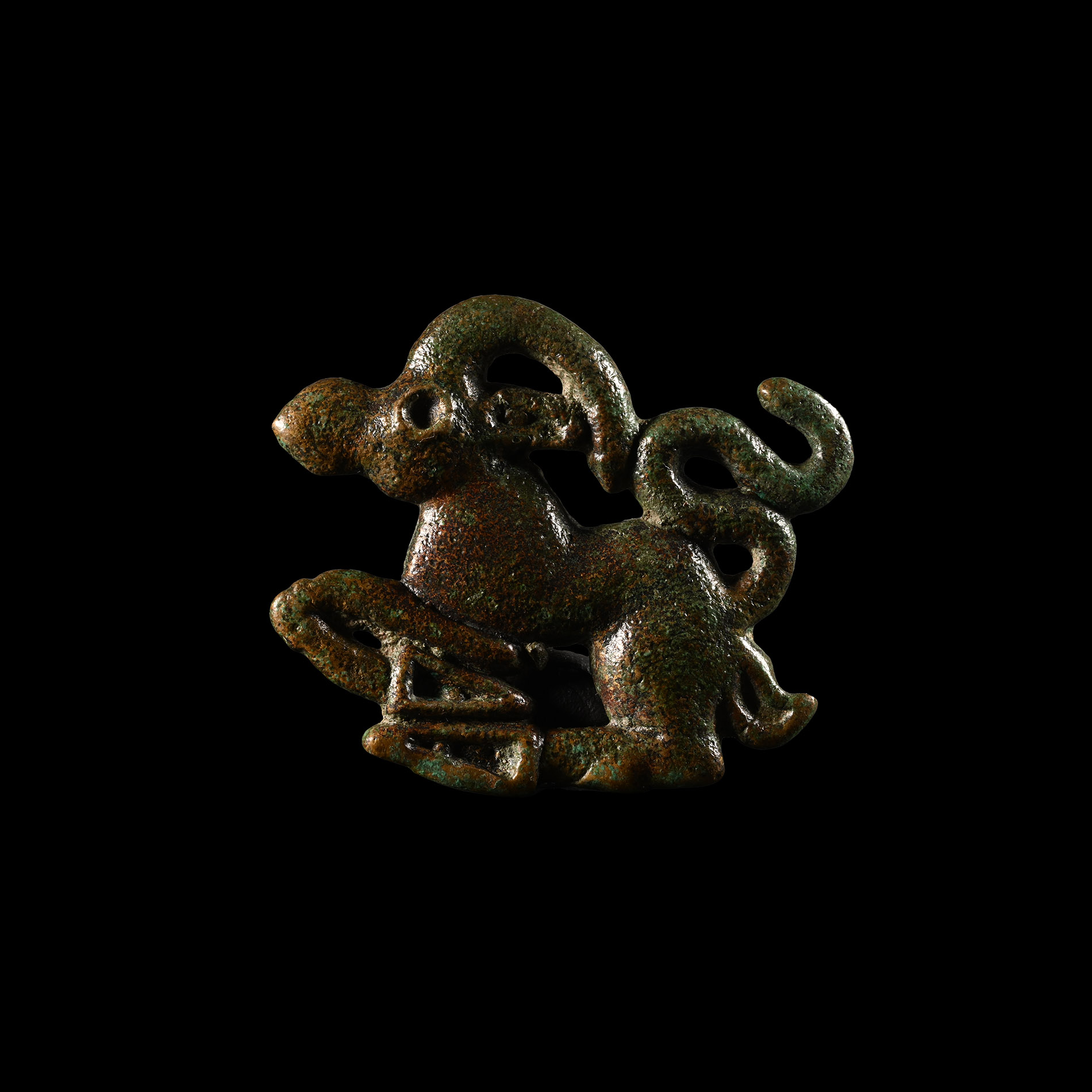 Scythian Bronze Antelope Mount