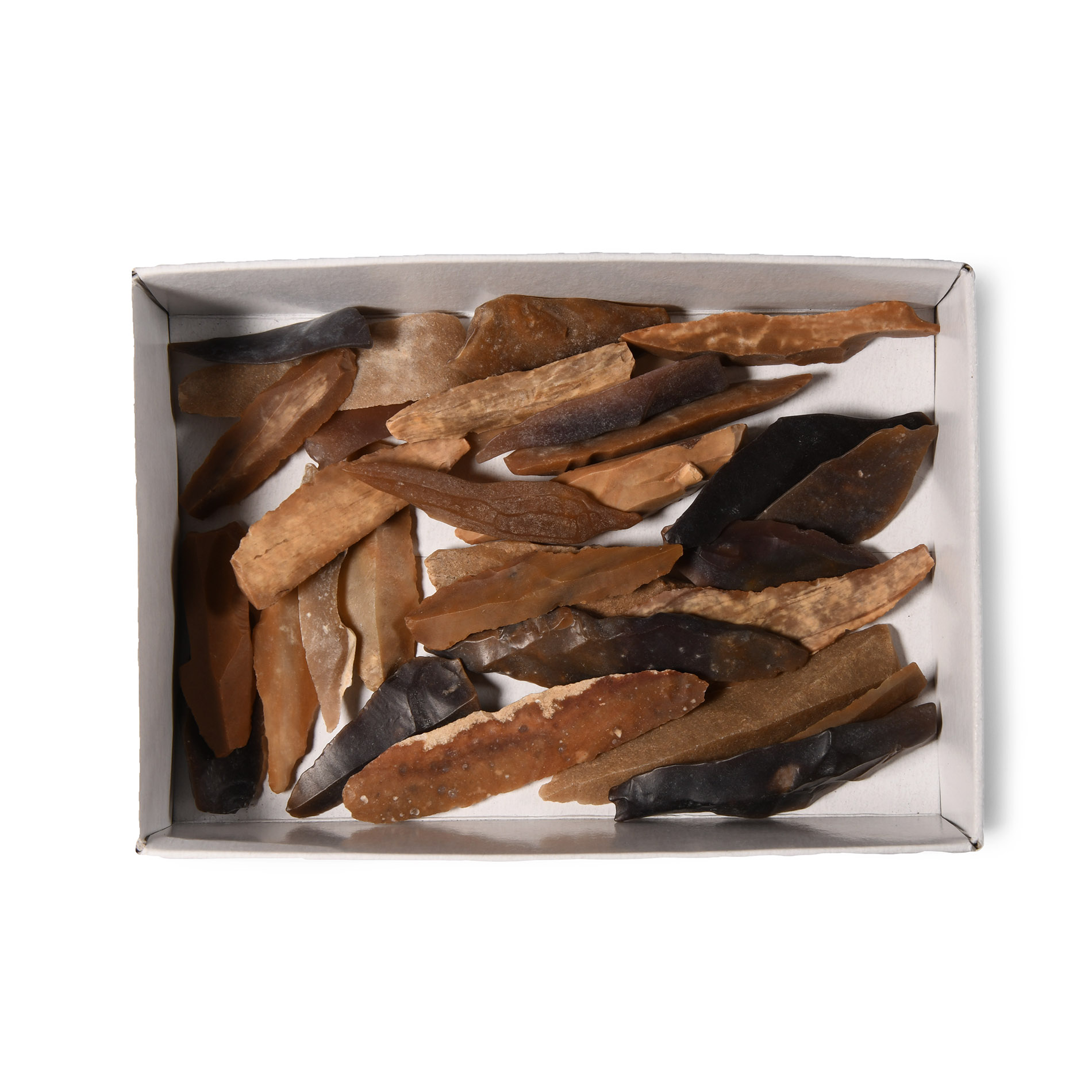 Stone Age Flint Projectile Point Group
