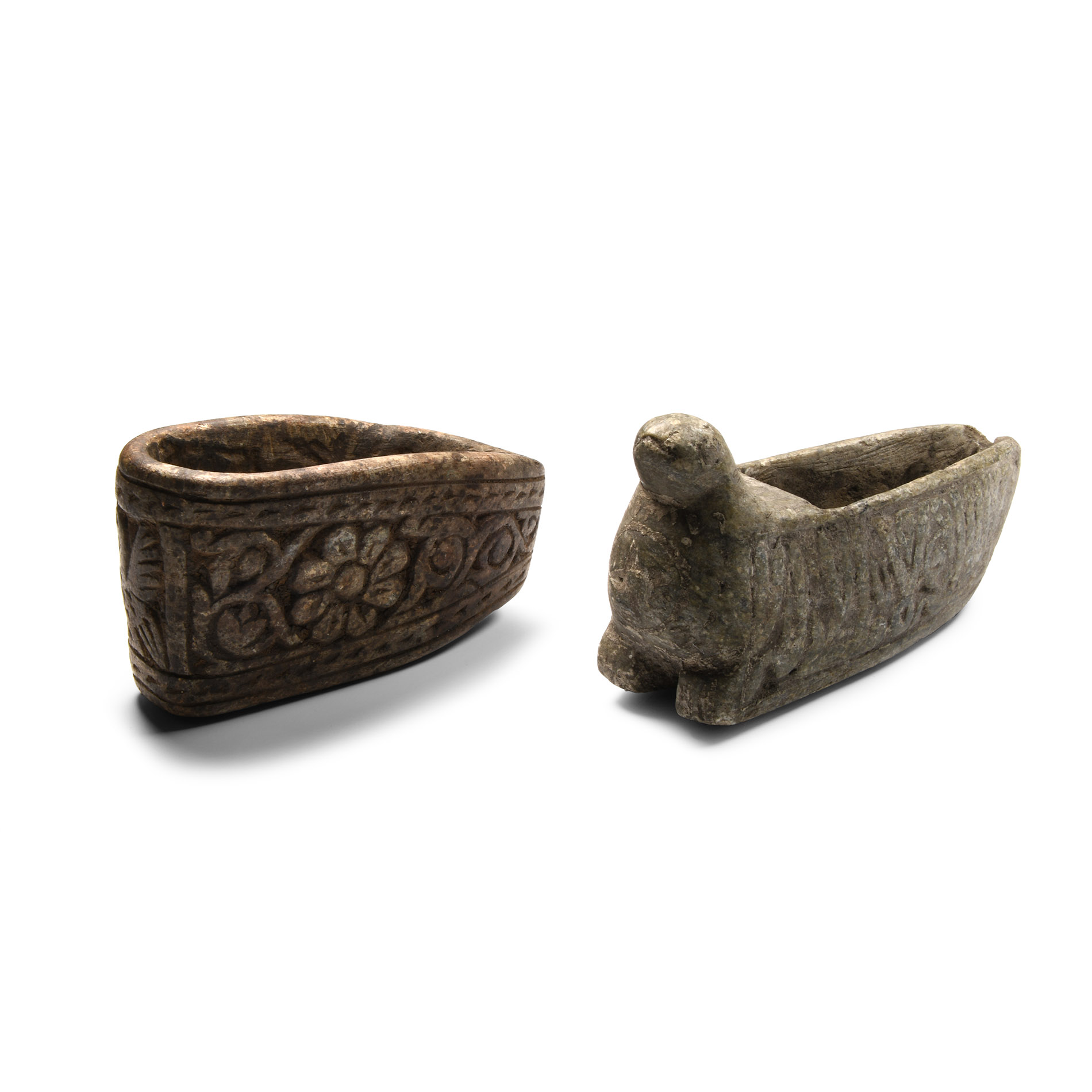 Stone Oil Lamp Group