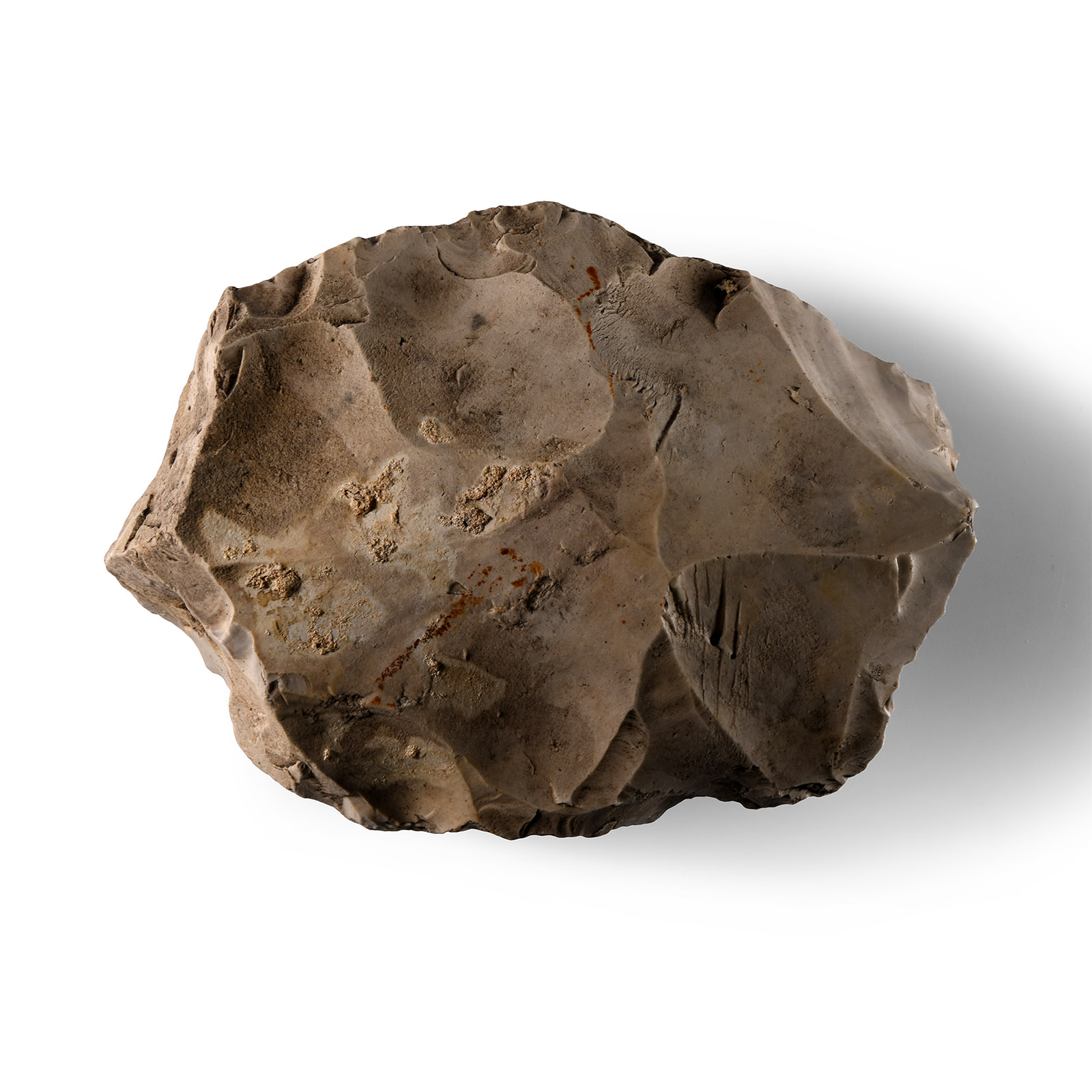 Stone Age British Bifacially Worked Cleaver