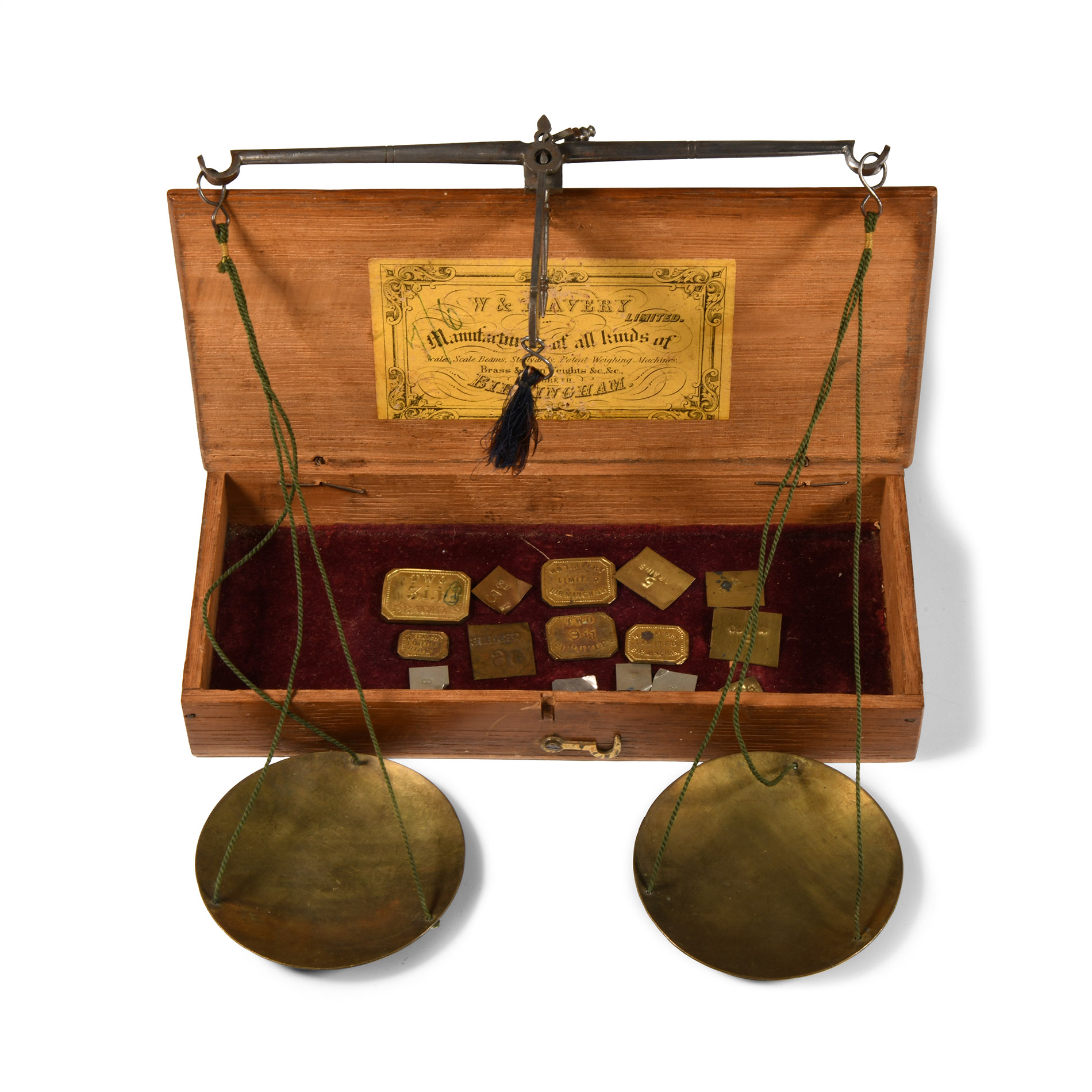 Victorian Pan Scales and Weights