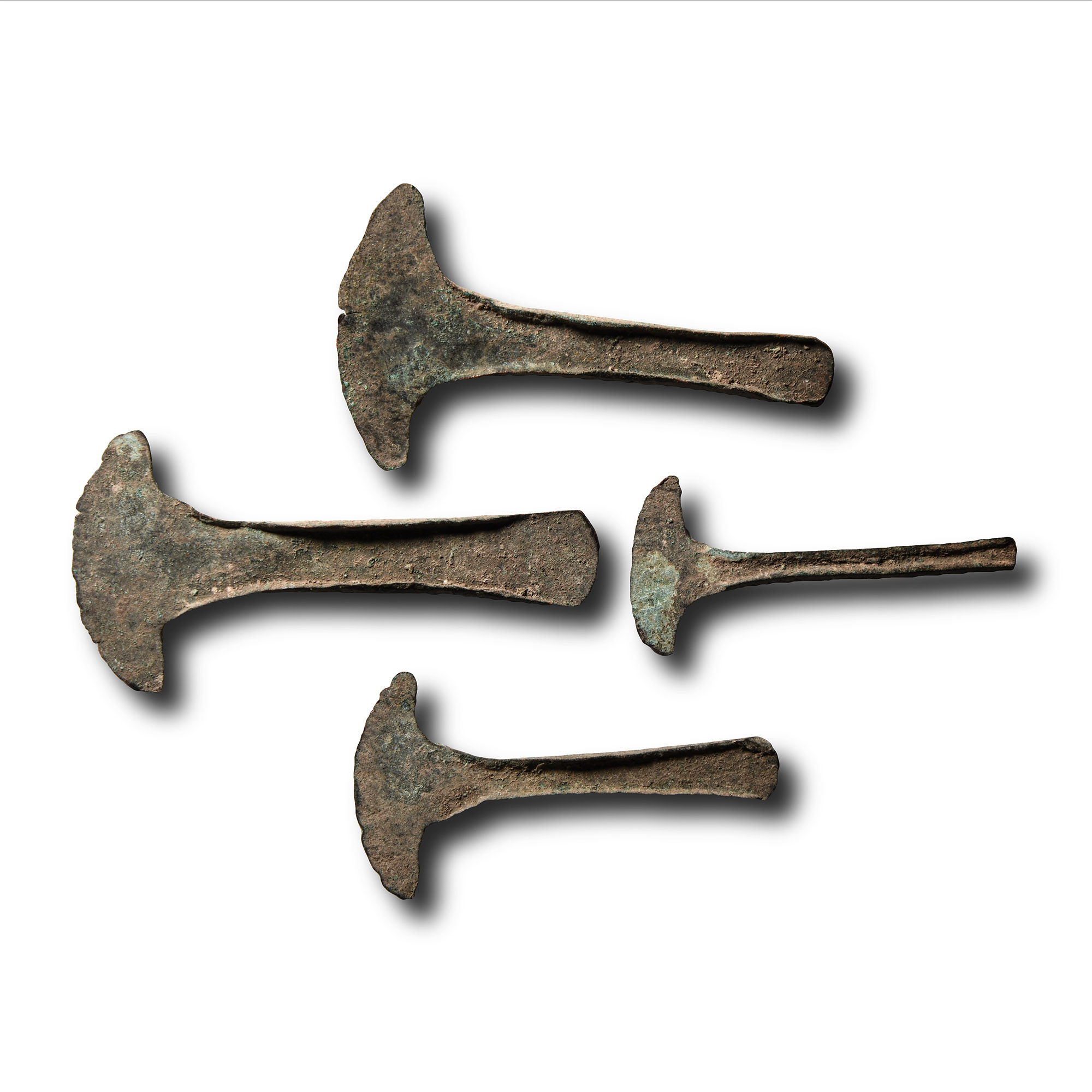 Bronze Age Miniature Graduated Votive Palstave Axehead Collection