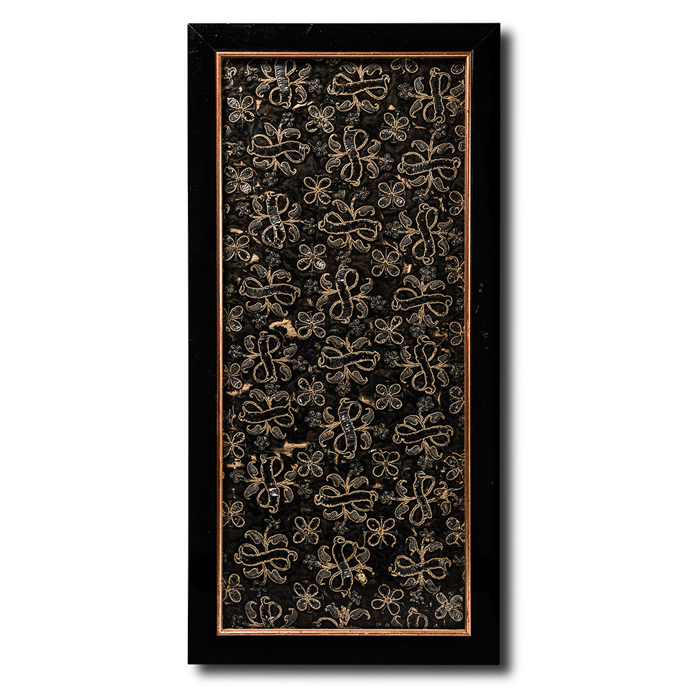 Renaissance Gold and Silver Embroidery Panel