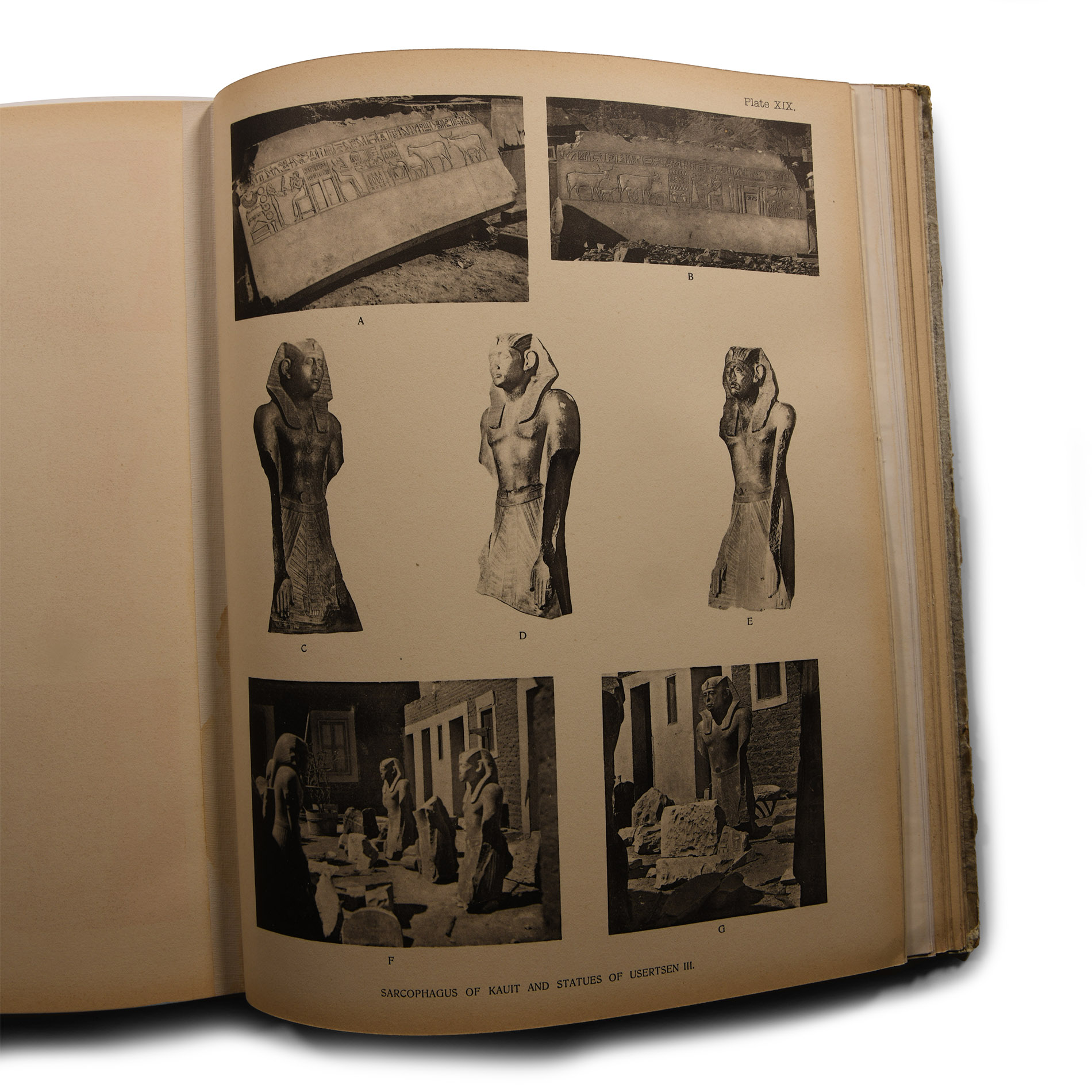Archaeological Books - Naville, E., The XIth Dynasty Temple at Deir El-Bahari (Egypt)