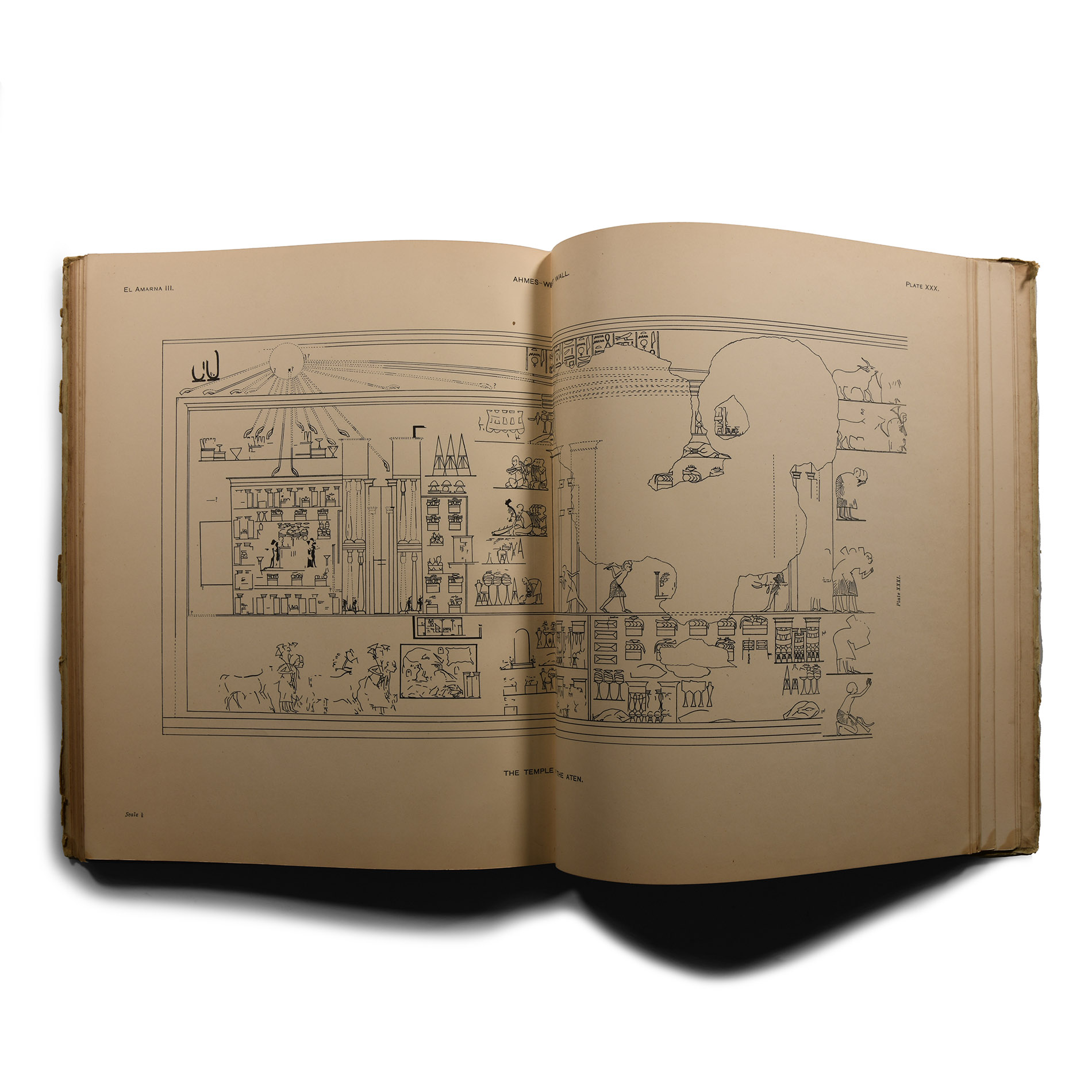 Archaeological Books - Davies, N. de G. - The Rock Tombs of El-Amarna (Egypt), Part III