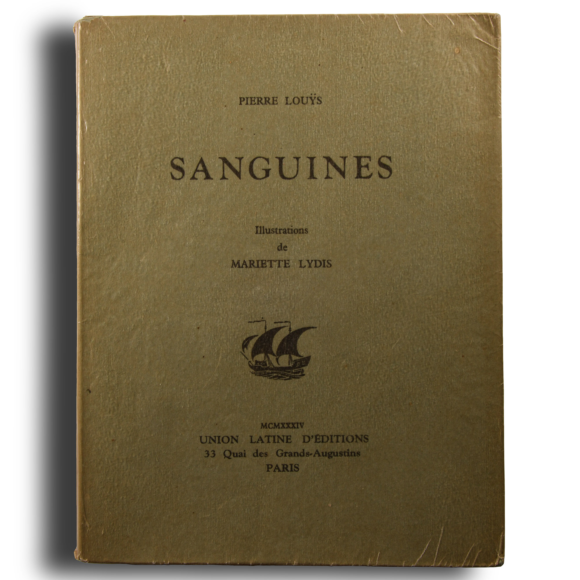 General Books - Louys, P. - Sanguines Erotic Book