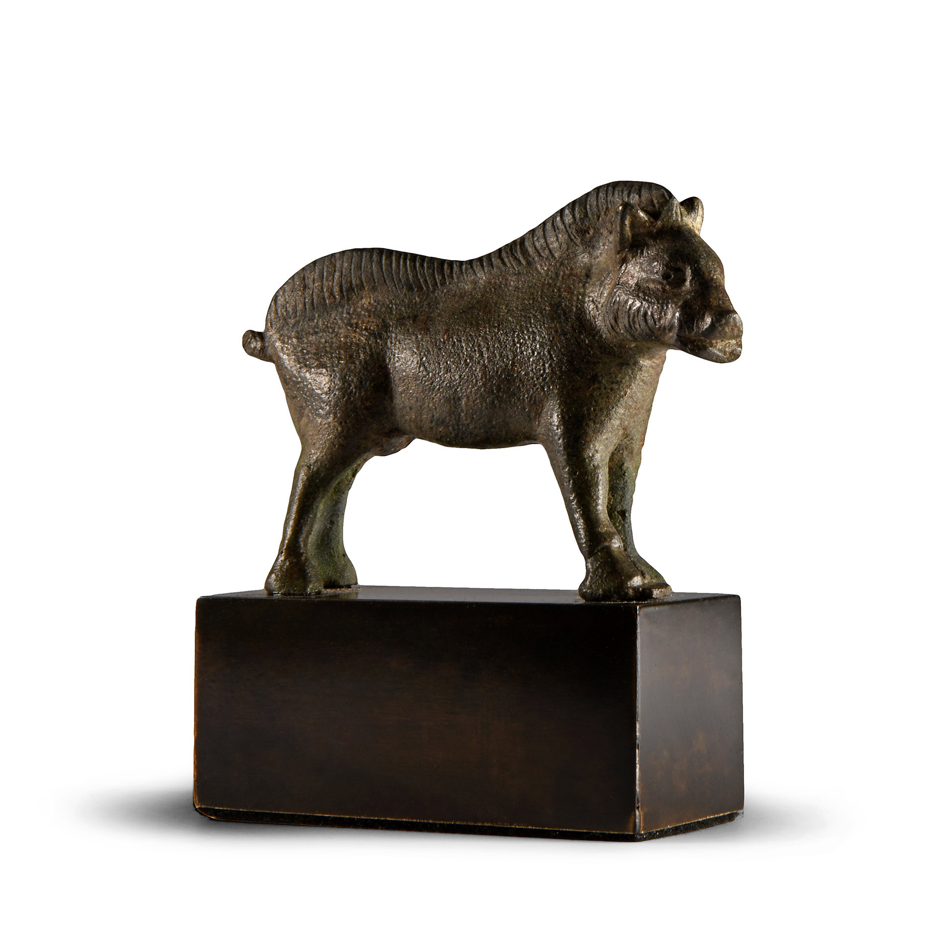 Romano-British Celtic Bronze Standing Boar Statuette