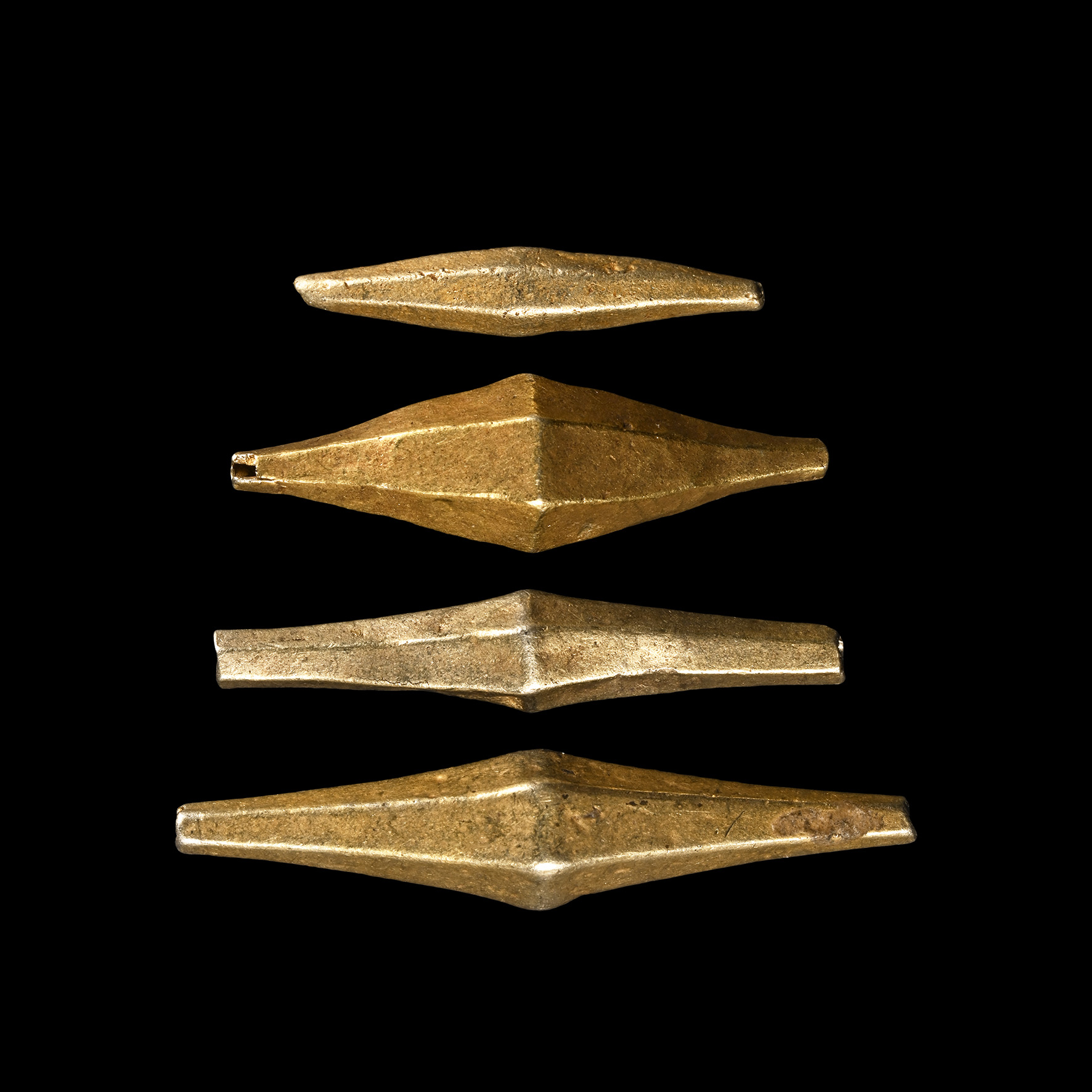 Ancient Large Gold Bead Collection