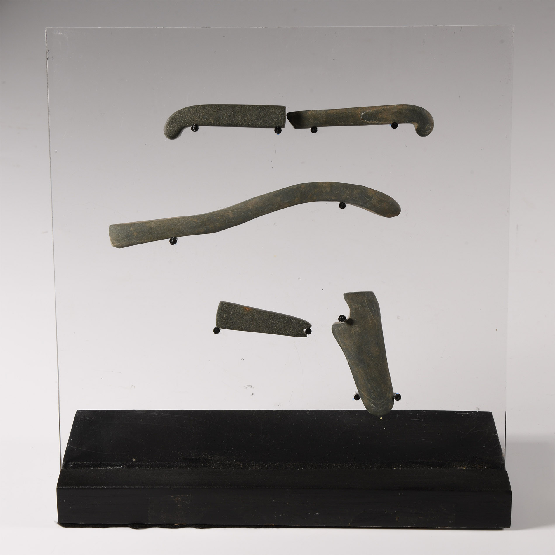 Egyptian Mummy Schist Eye Inlay Collection