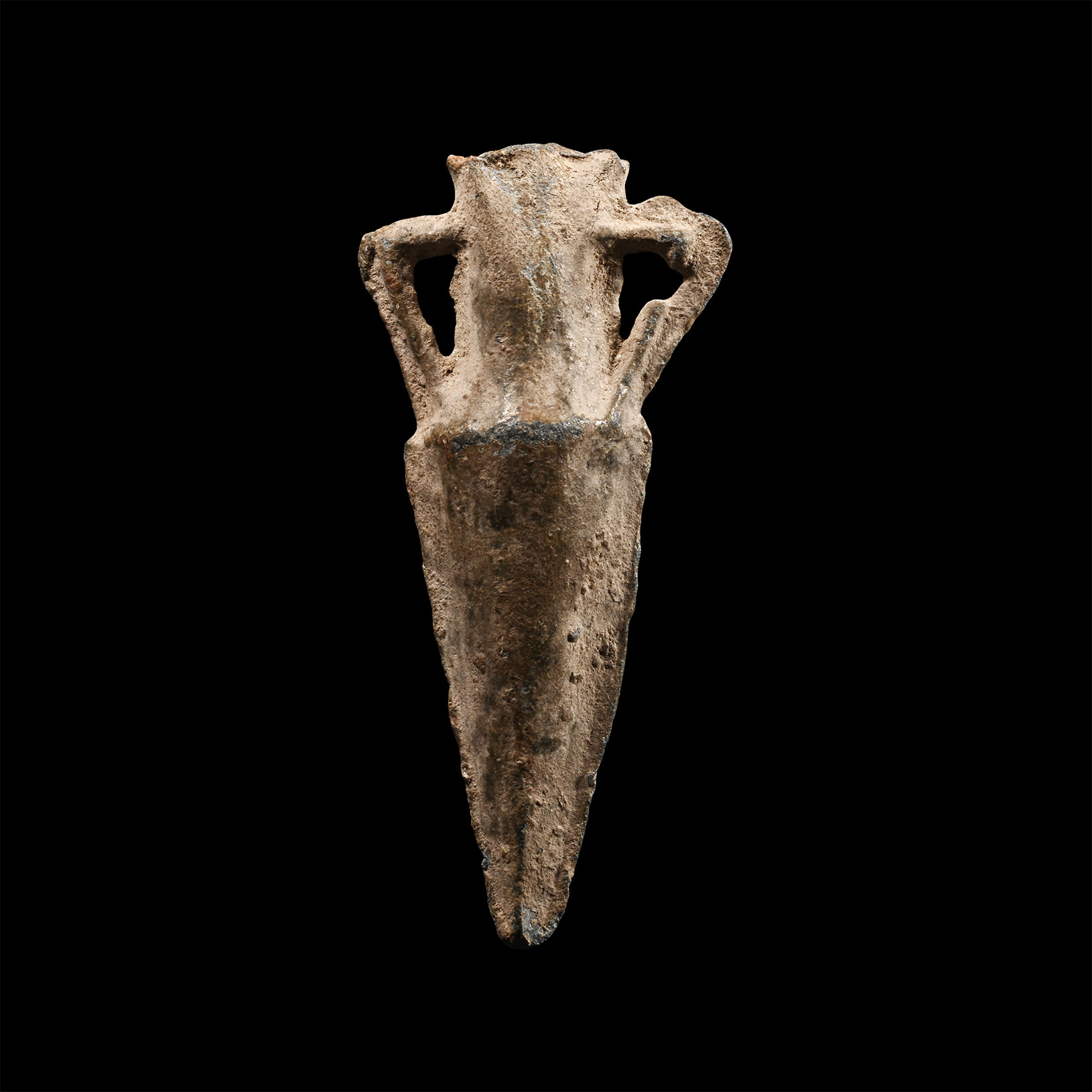 Byzantine Lead Pilgrim's Holy Water Ampulla