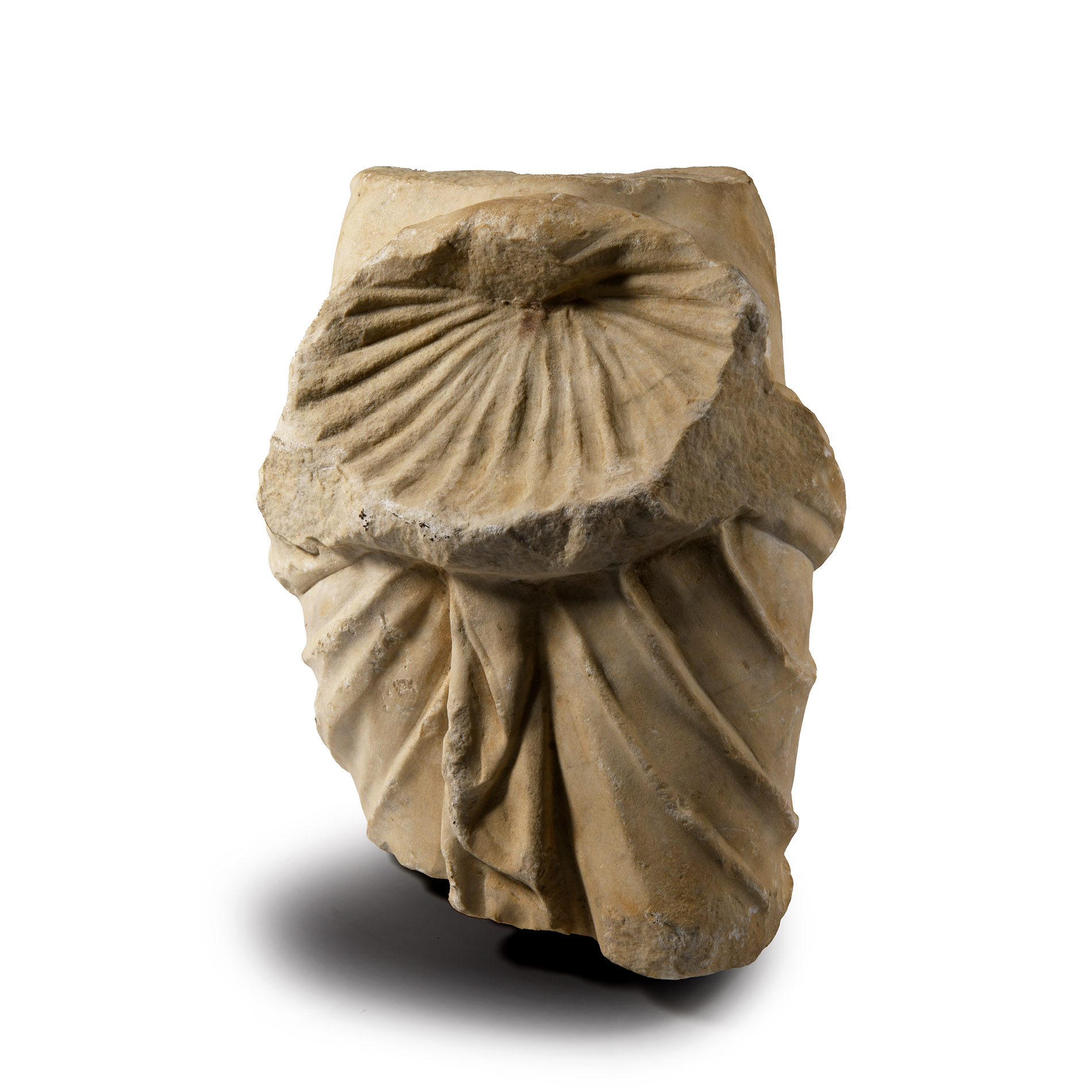 Roman Marble Fragment of Venus Rising from the Water