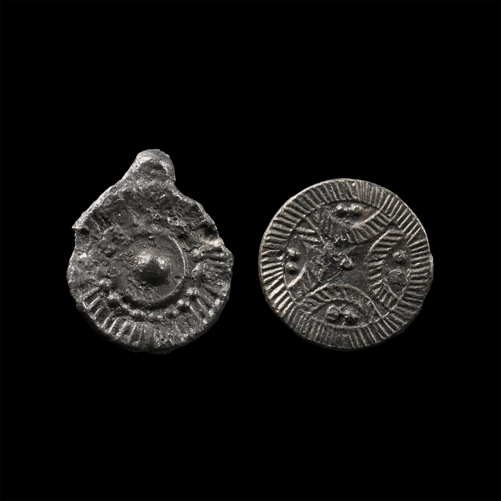 Medieval 'Thames' Pewter Pilgrim's Badge Group