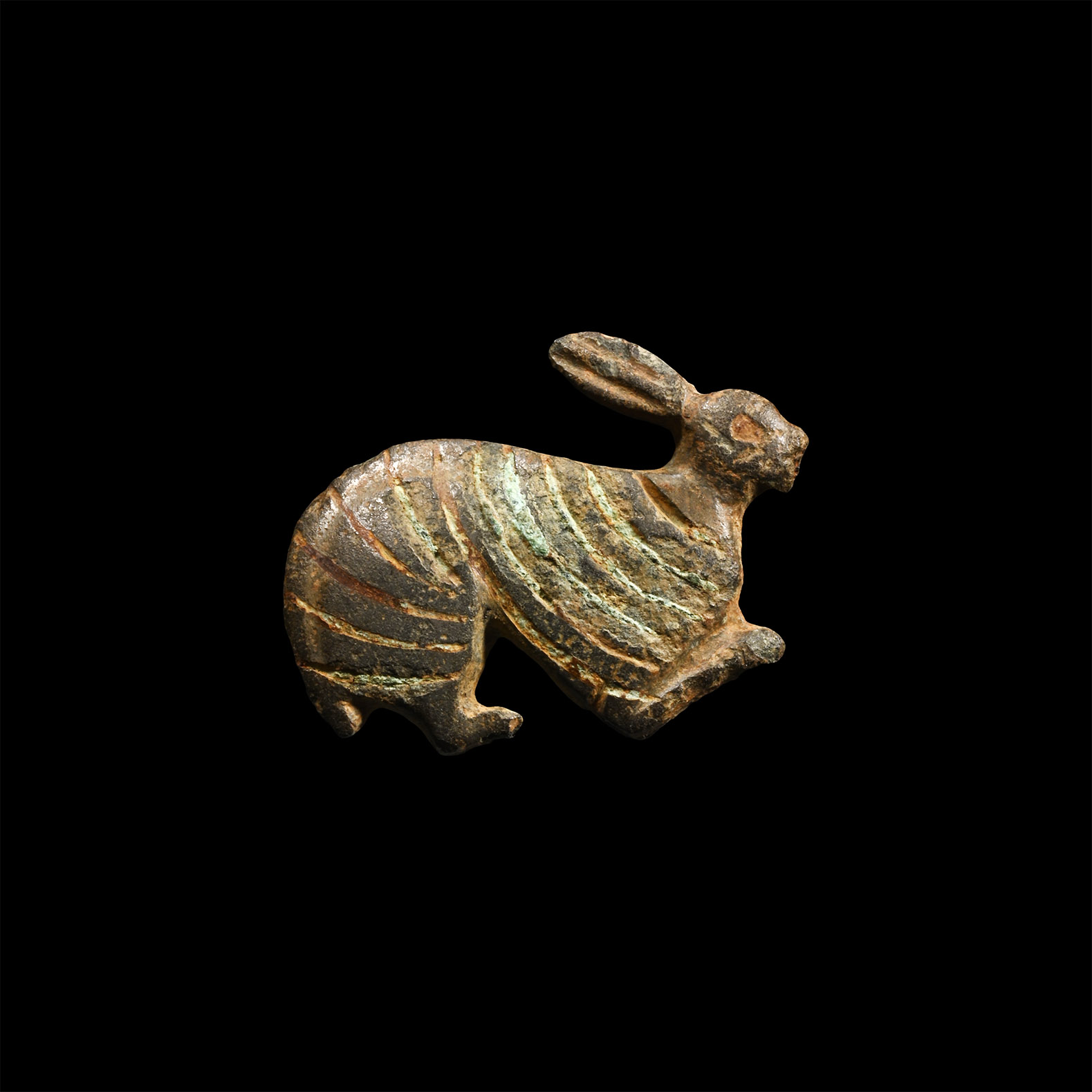 Roman 'Essex' Bronze Hare Brooch
