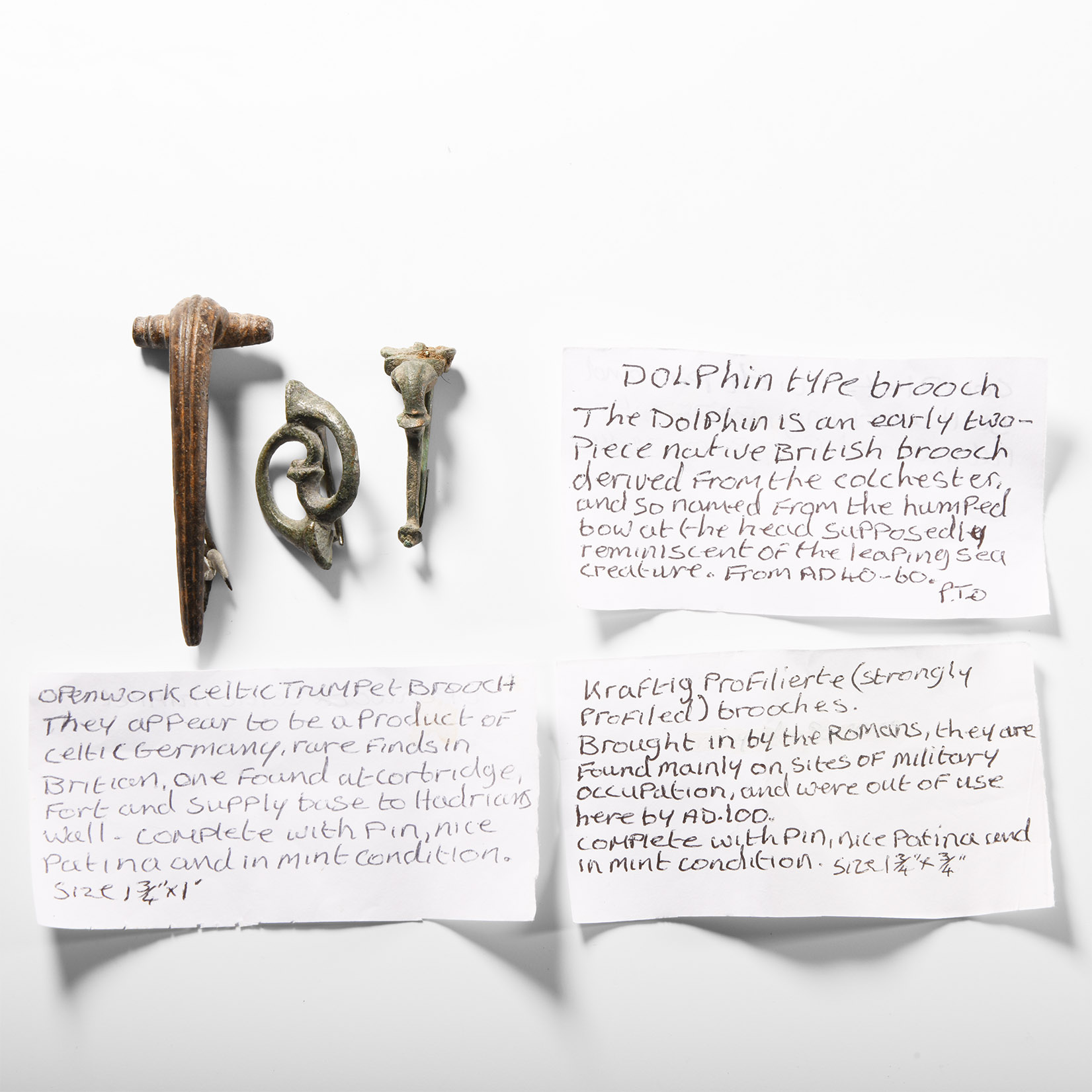 Roman Bronze Brooch Collection