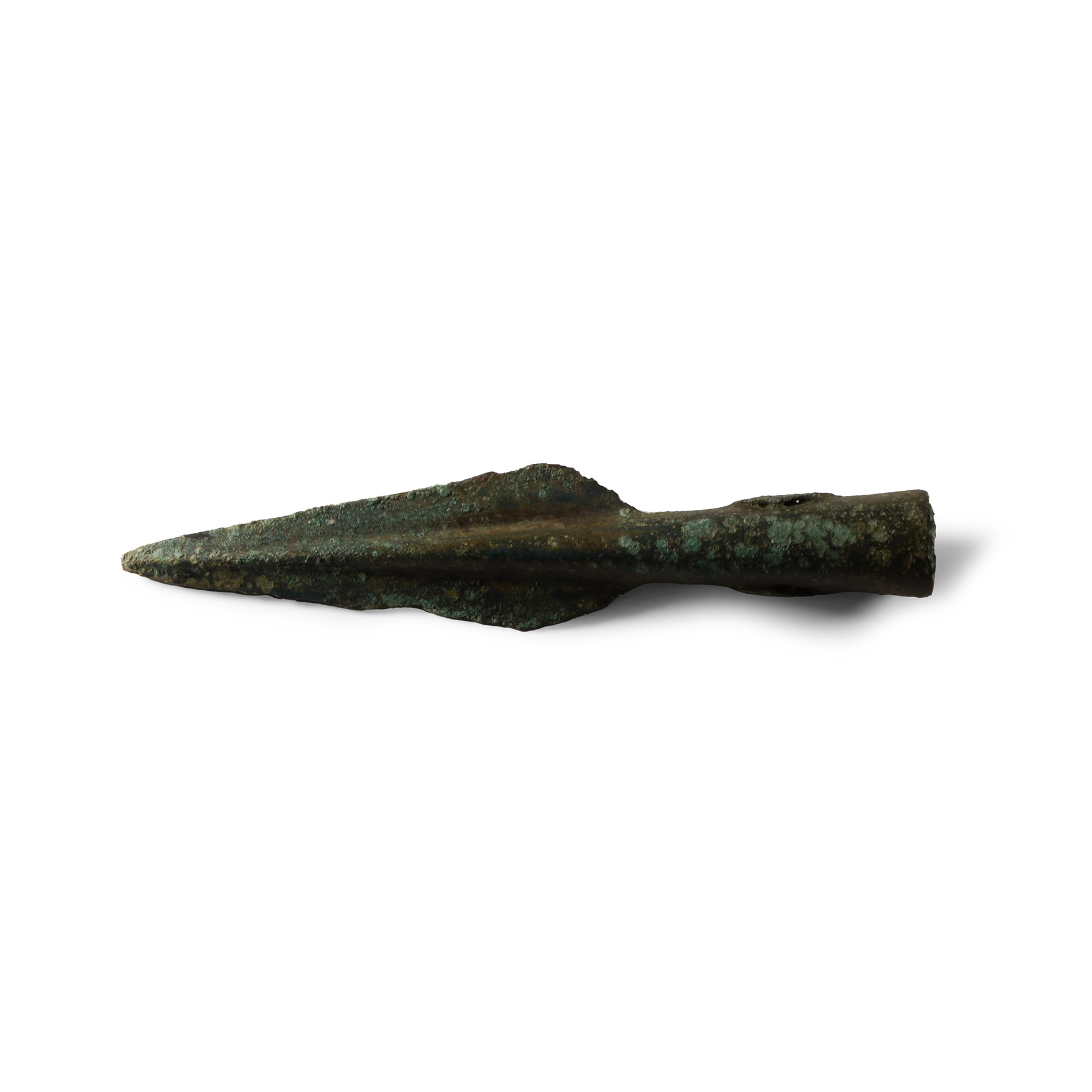 Bronze Age British Looped and Socketted Spearhead