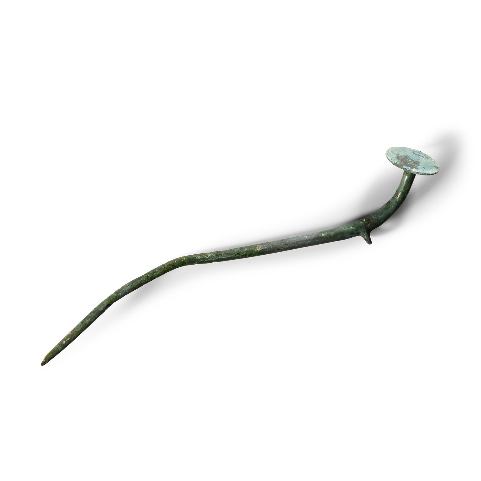 Bronze Age British Flat-Topped Cloak Pin