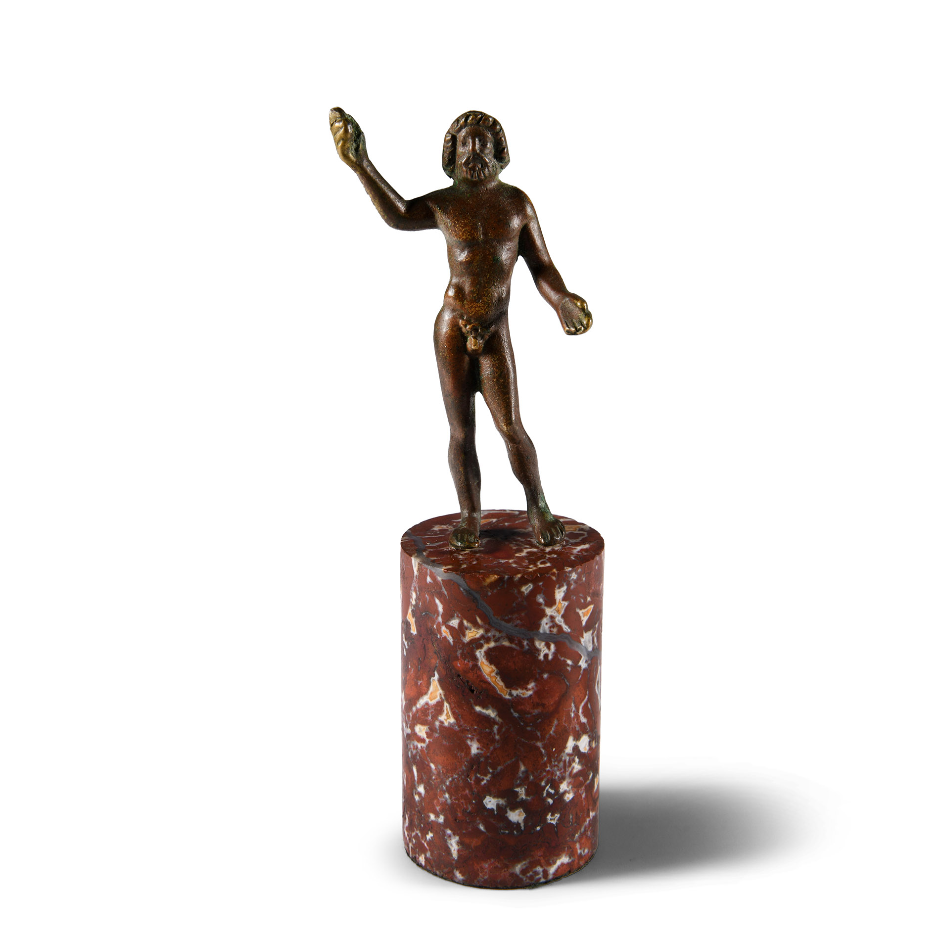 Roman Bronze Statuette of Jupiter