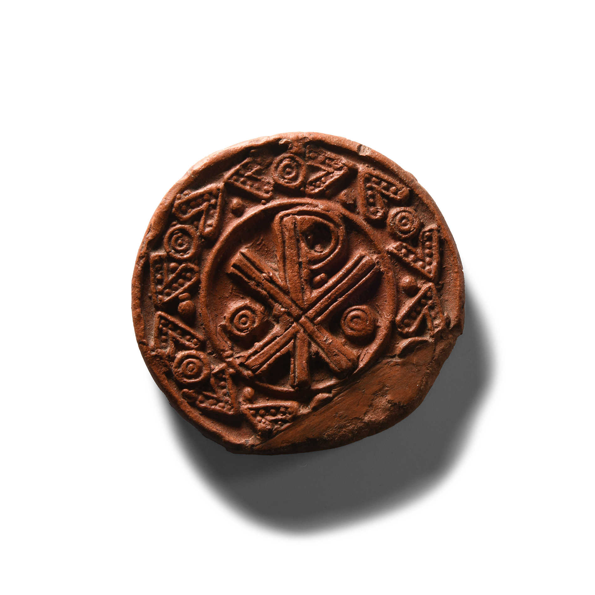 Redware Chi Rho Roundel