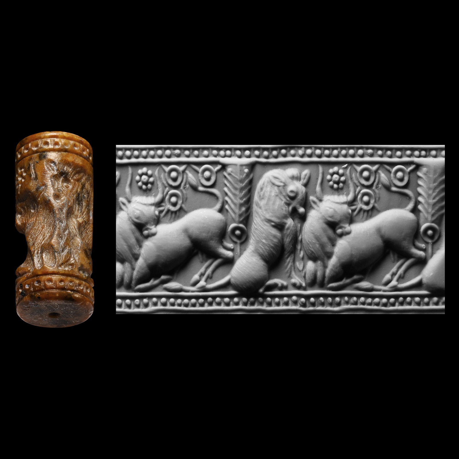 Western Asiatic Stone Cylinder Seal
