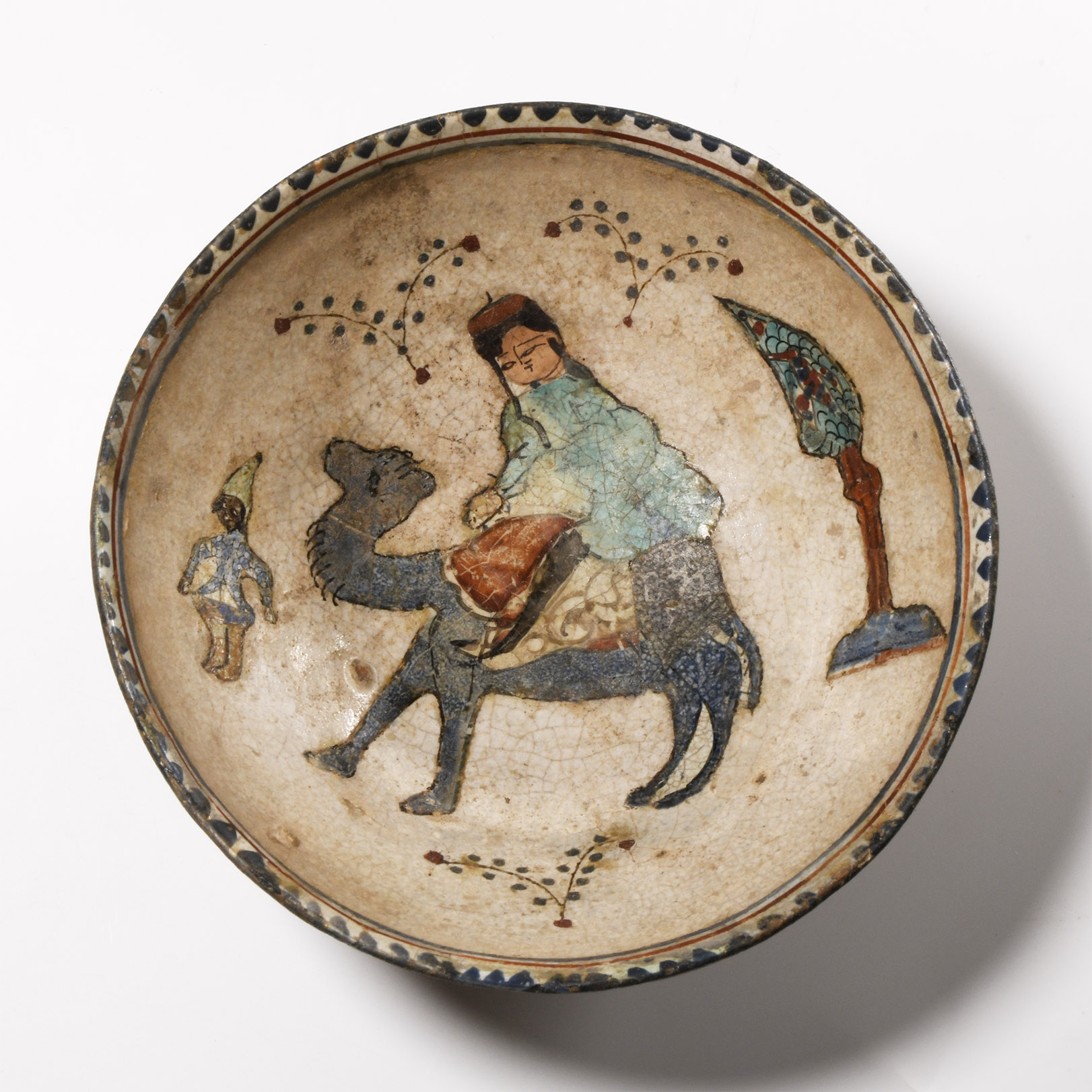 Iranian Bowl with Camel Rider