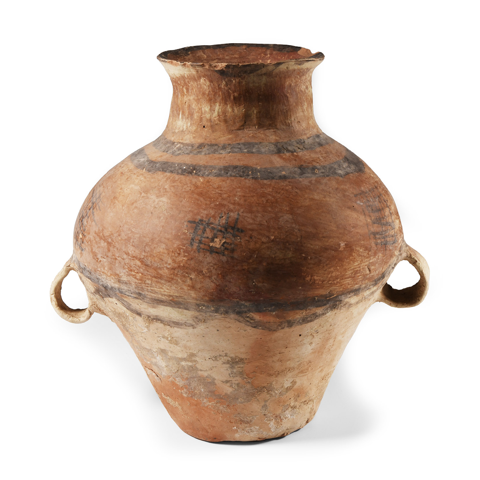 Chinese Neolithic Terracotta Amphora