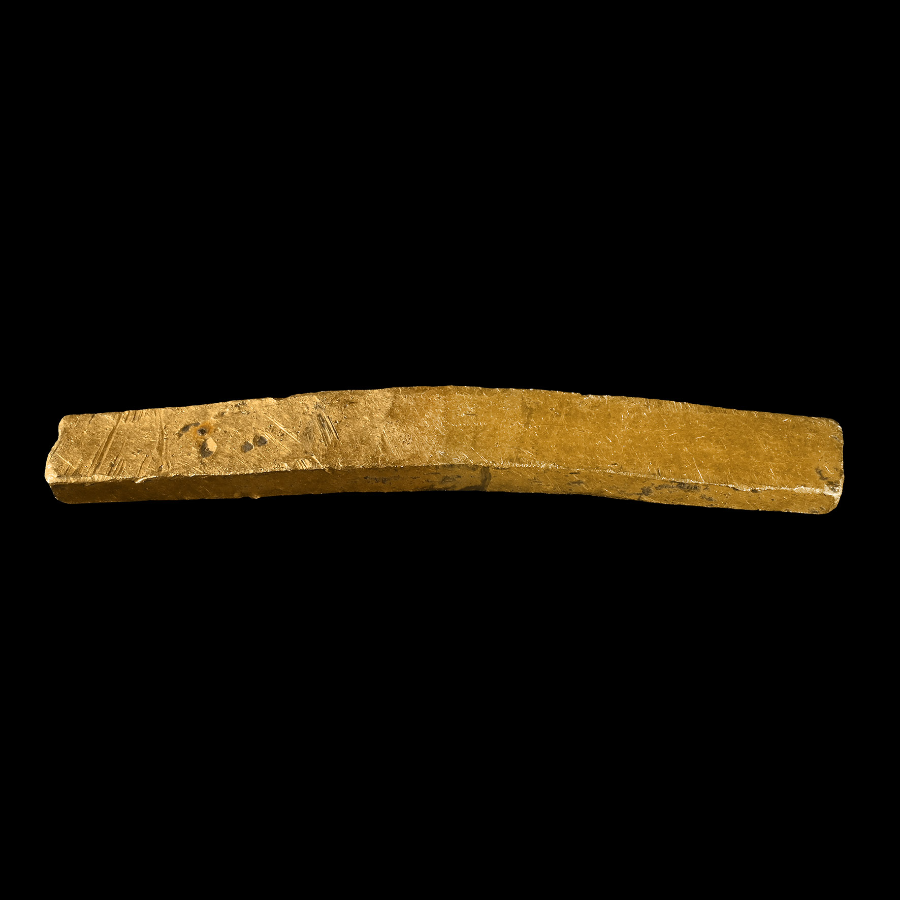 Viking Age or Earlier Hacked Gold Trade Ingot
