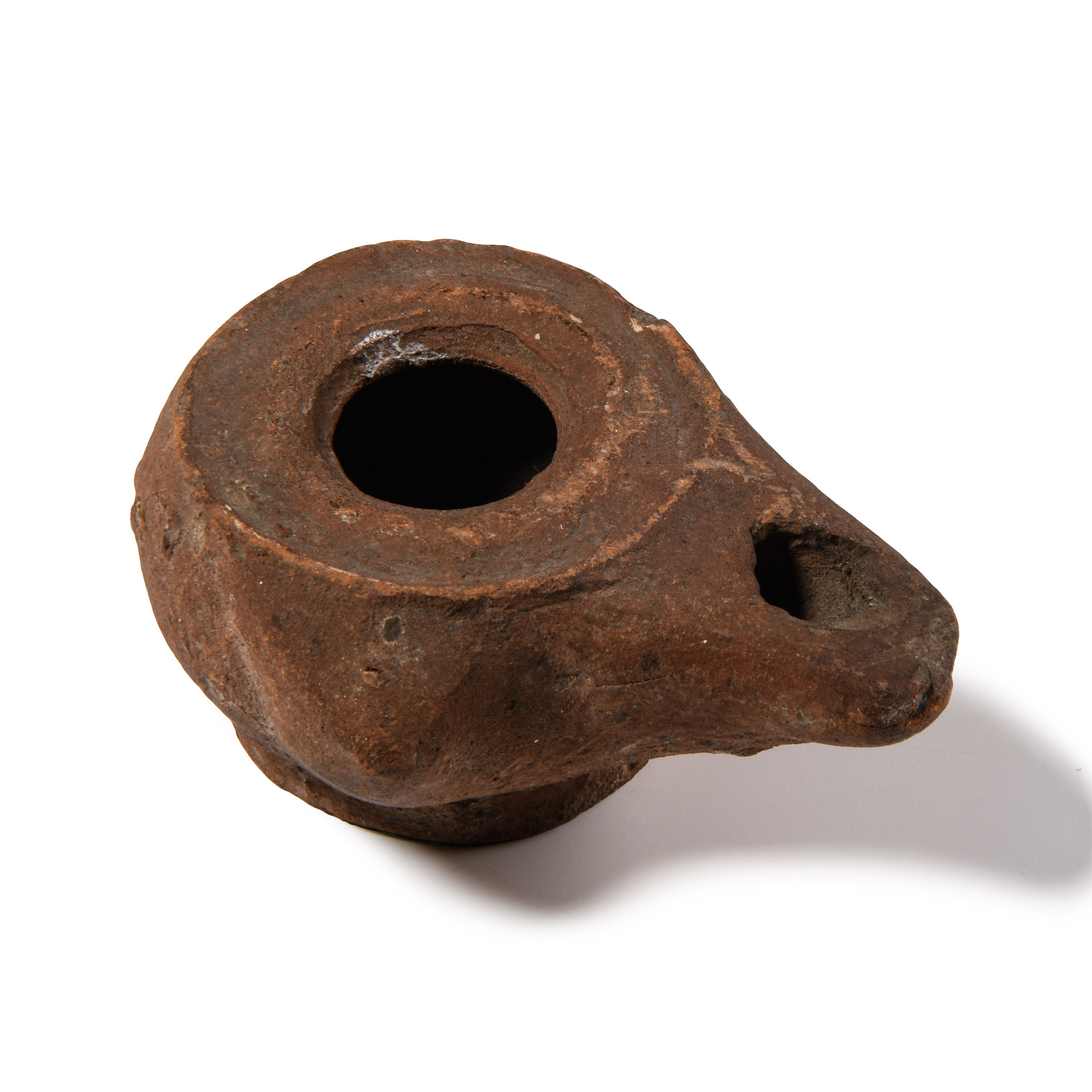 Greek Attic Terracotta Lamp