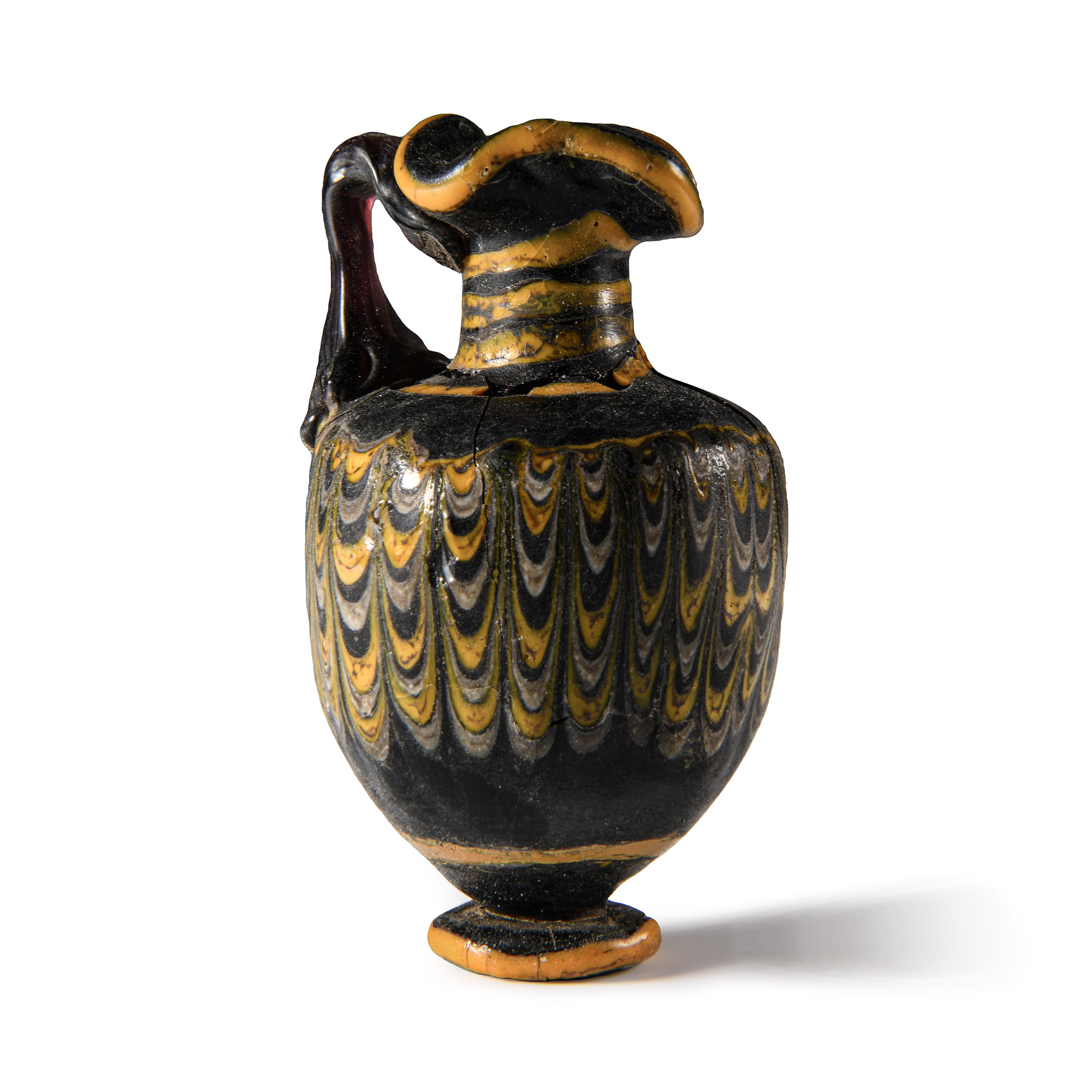 Greek Core-Formed Glass Juglet