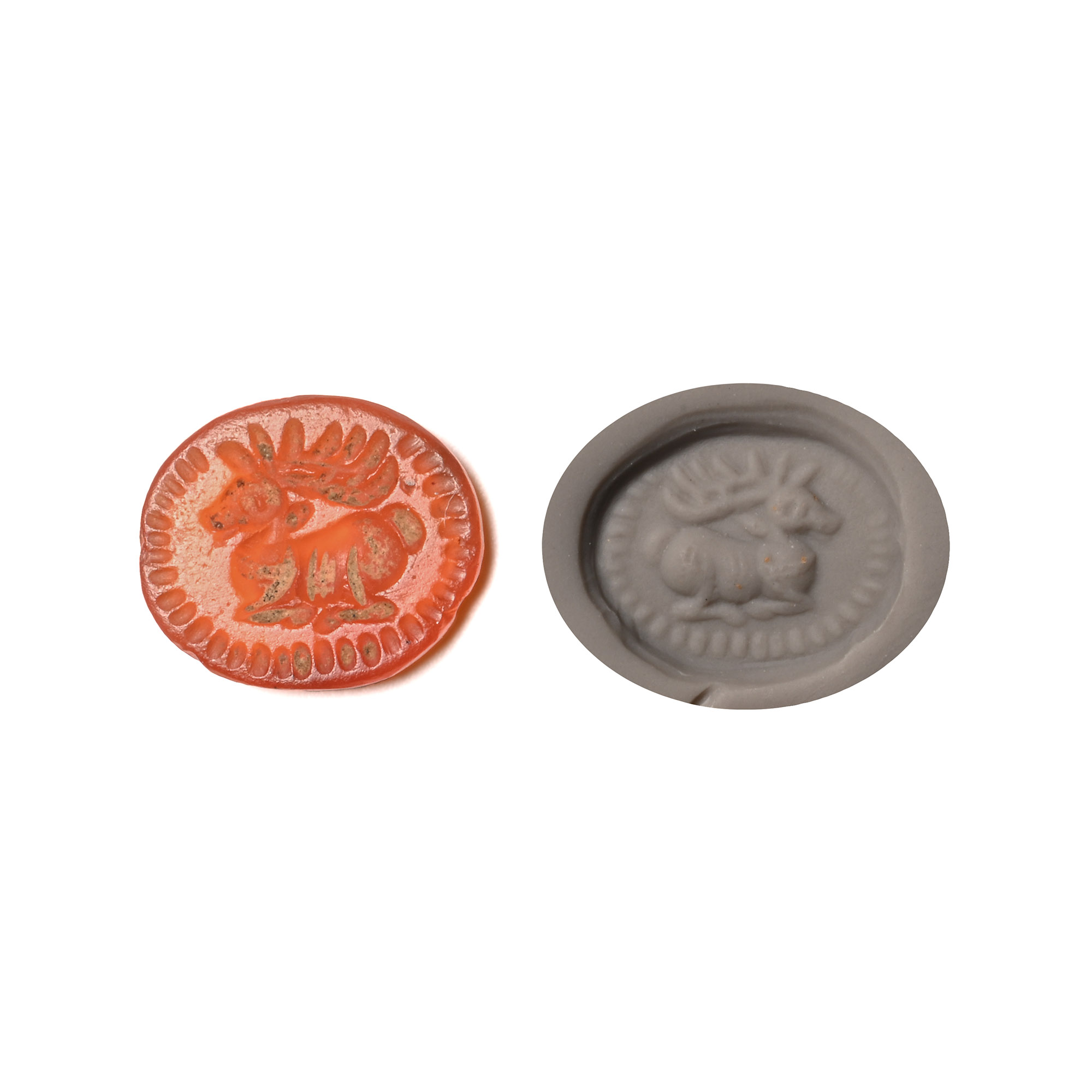 Sassanian Stag Gemstone