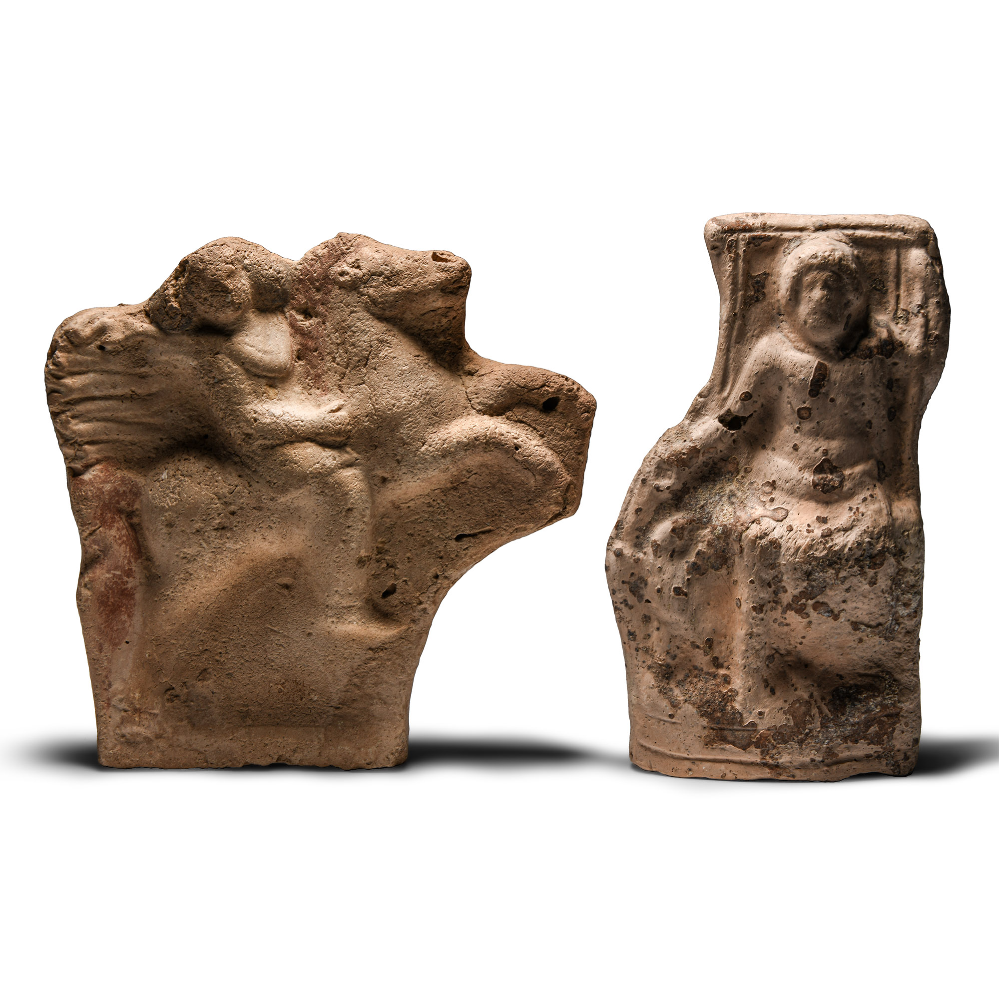Parthian Terracotta Statuette Group