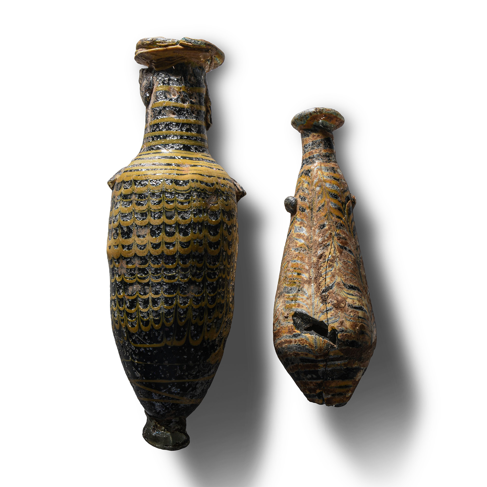 Greek Core-Formed Glass Vessel Group