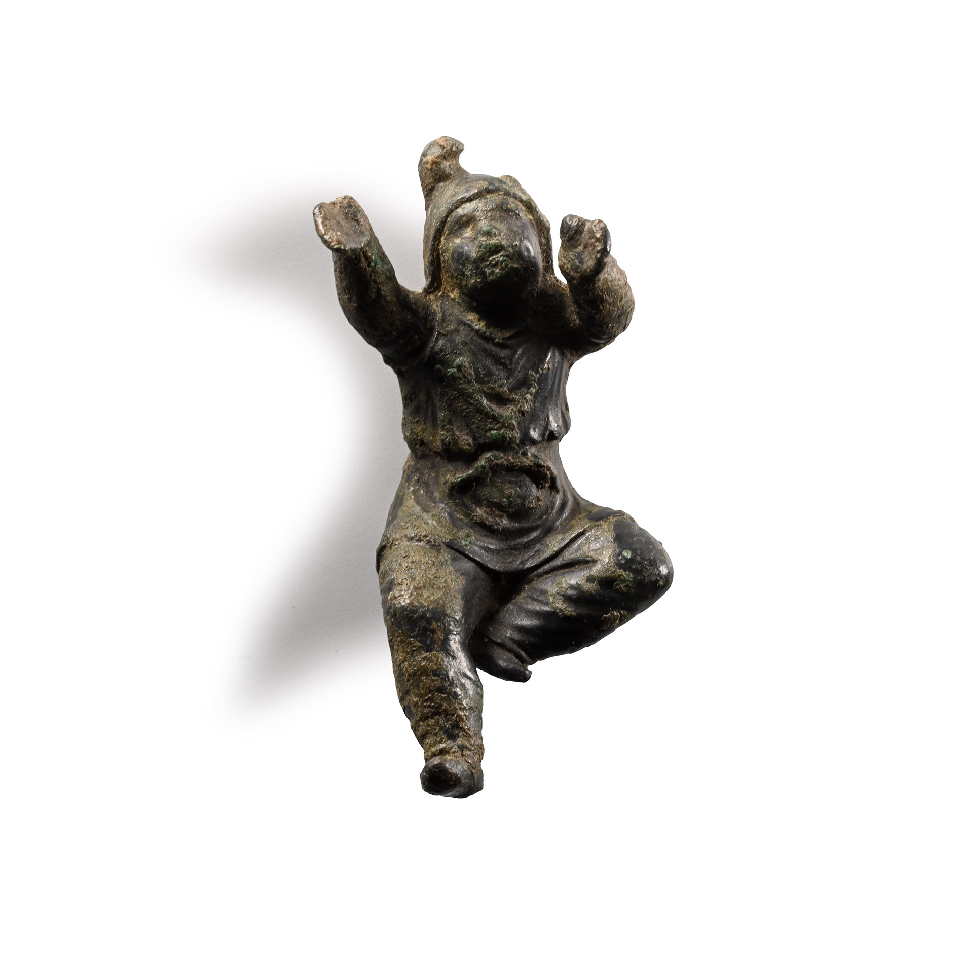 Roman Bronze Figure of a Boy in Oriental Dress