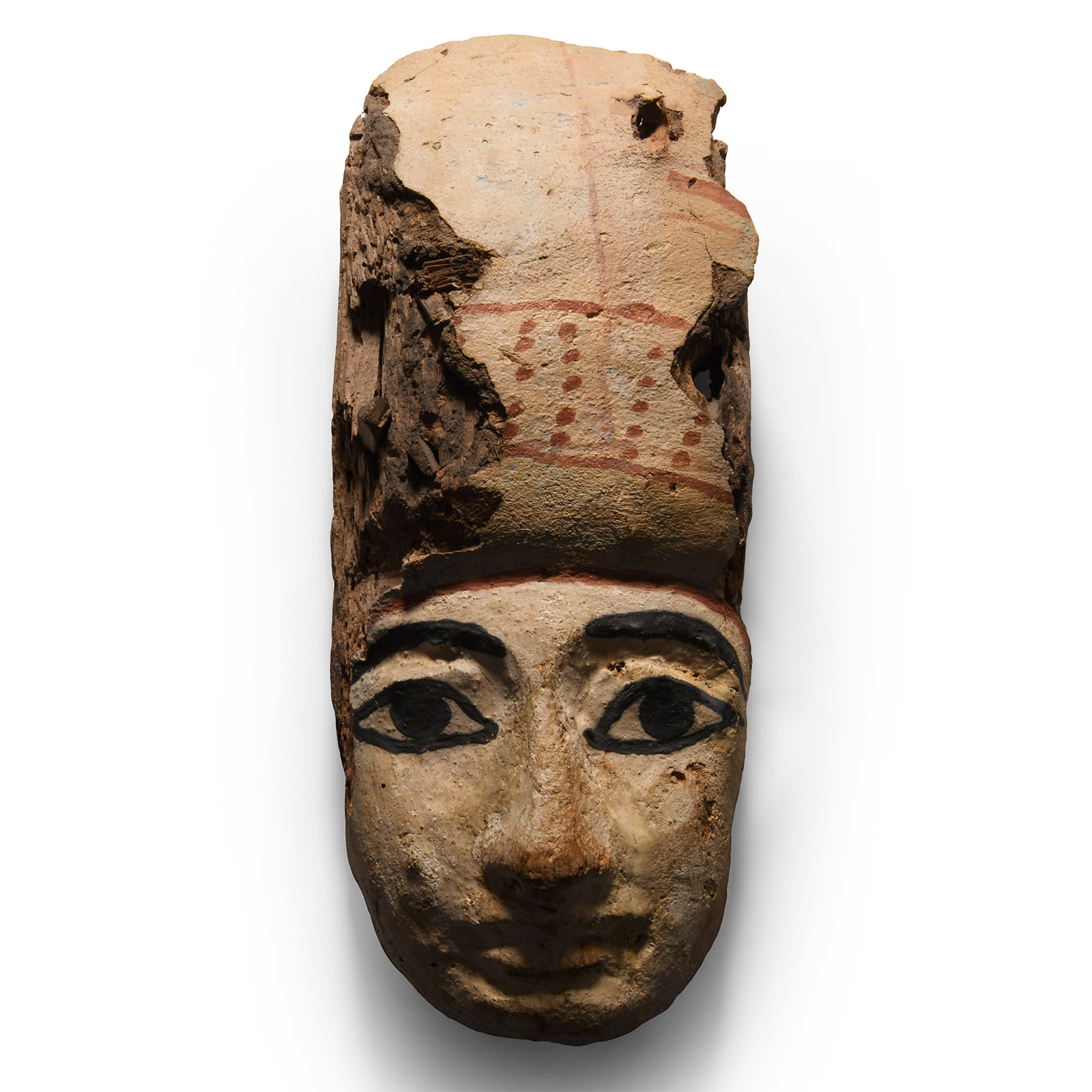 Egyptian Painted Wooden Mask