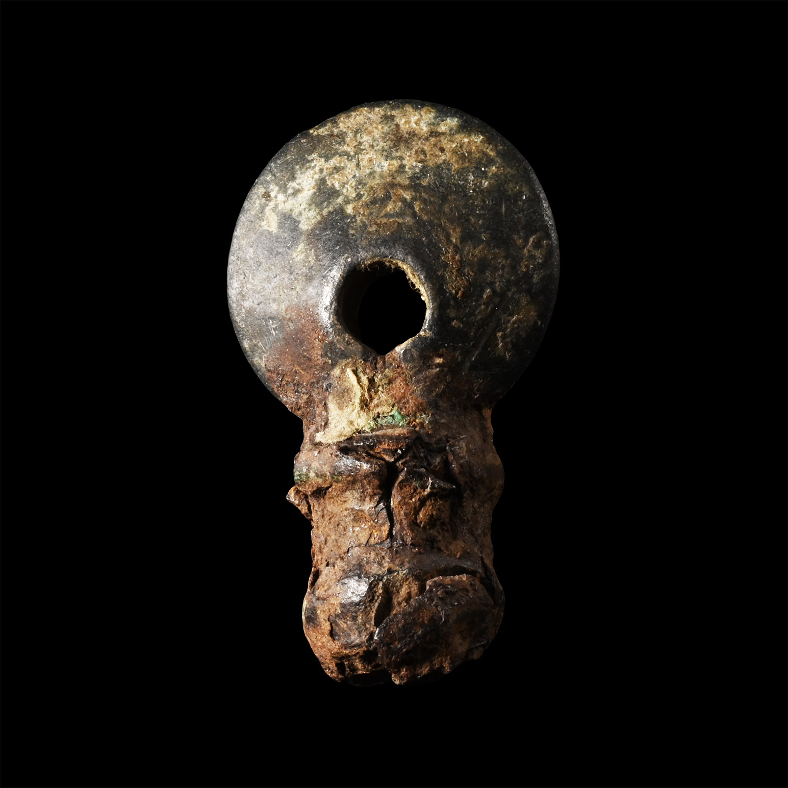 Iron Age Celtic Bronze Lynch Pin Terminal