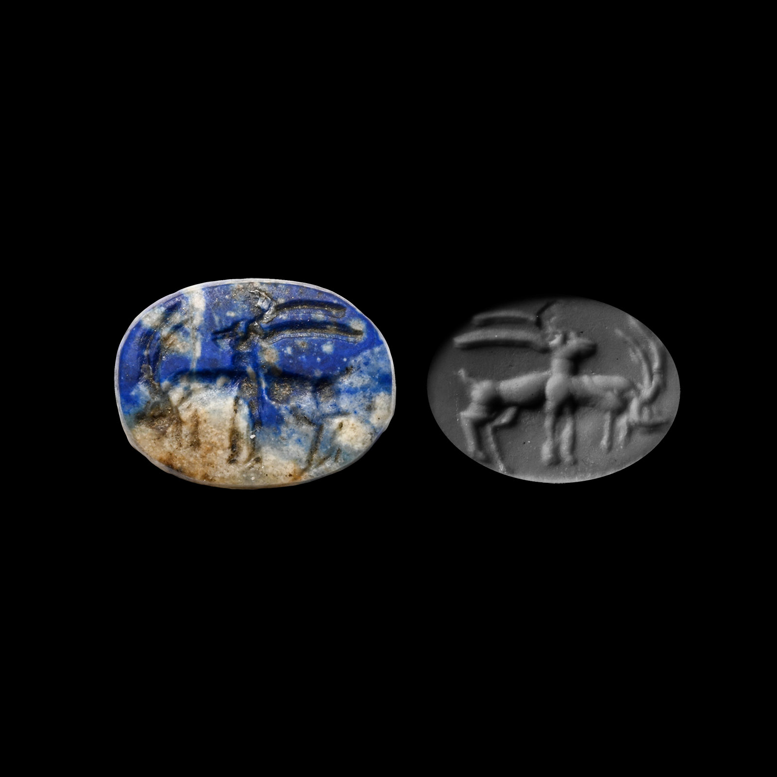 Eastern Roman Gemstone with Ibex