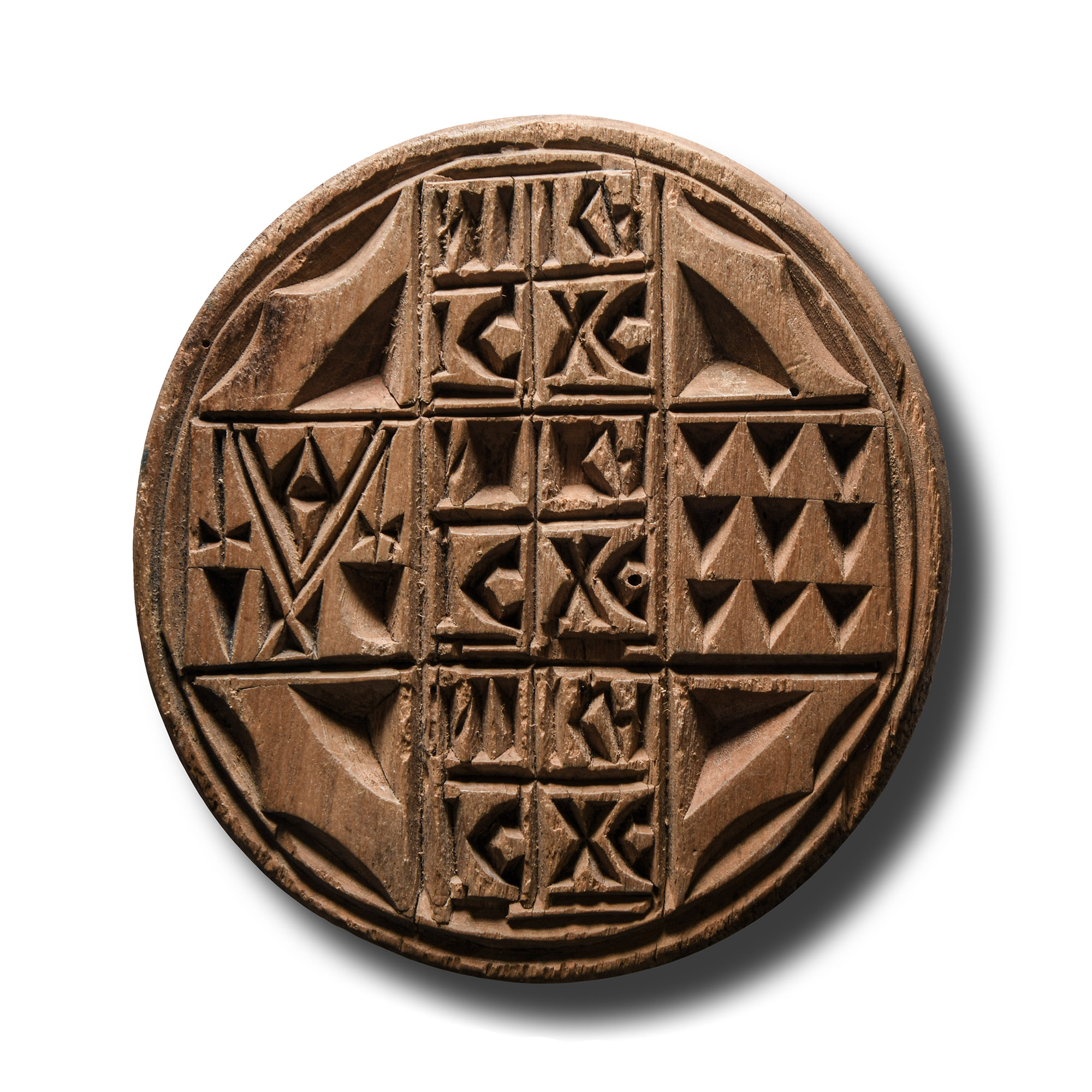 Coptic Wooden Bread Stamp