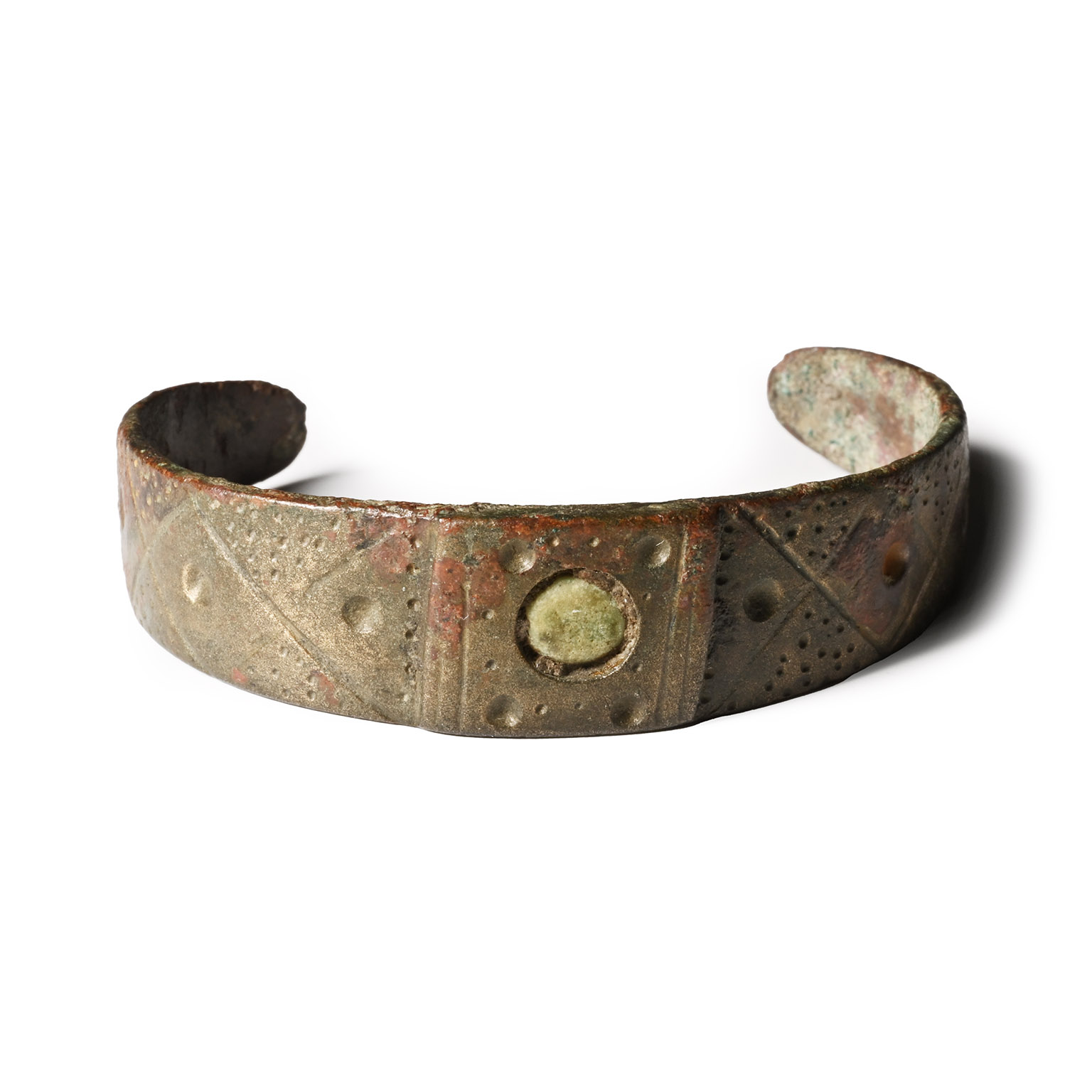 Viking Age Decorated Bronze Bracelet