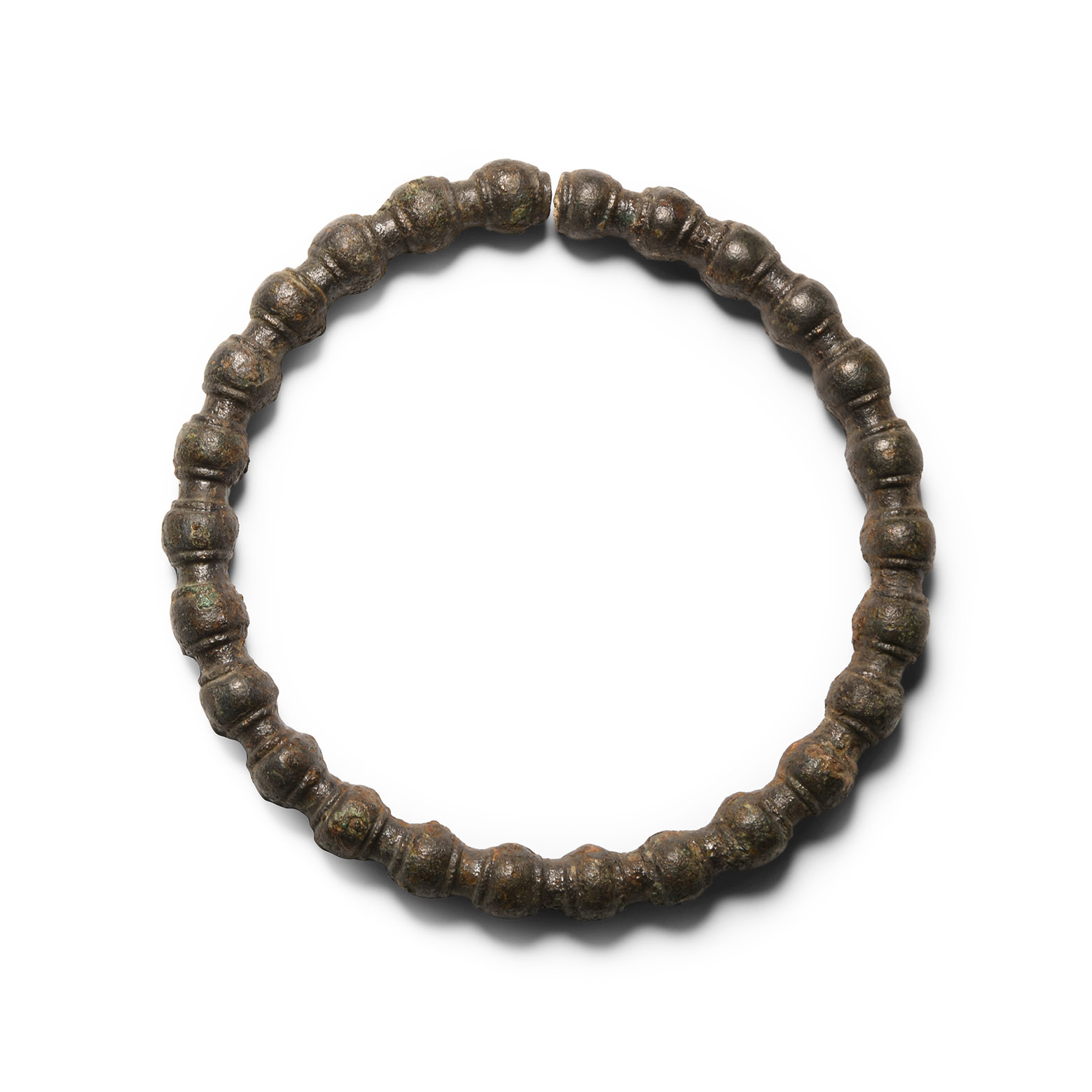 Western Asiatic Bronze Knobbed Bracelet