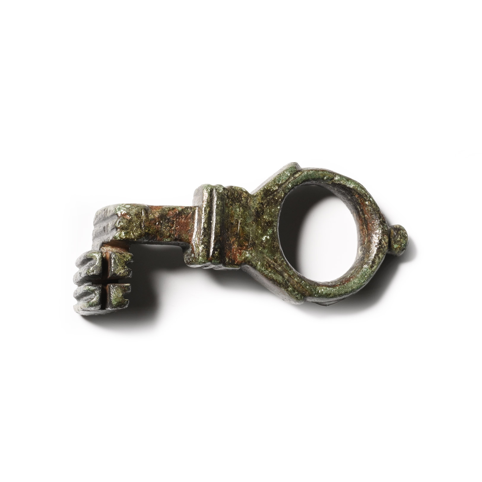 Roman Bronze Casket Key