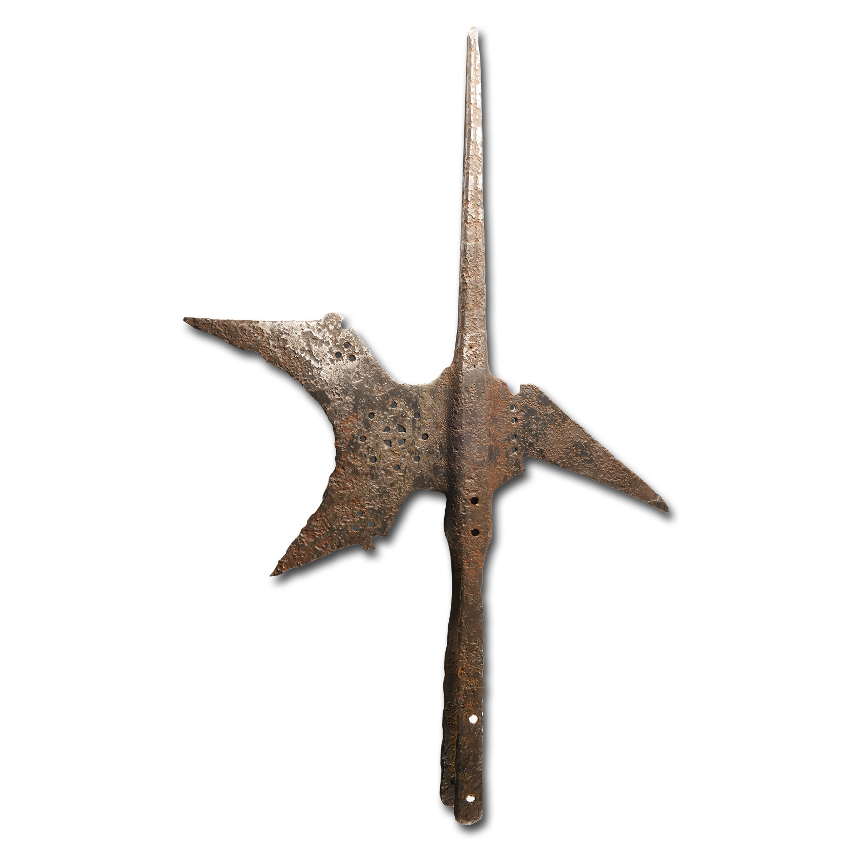 German Socketted Iron Halberd