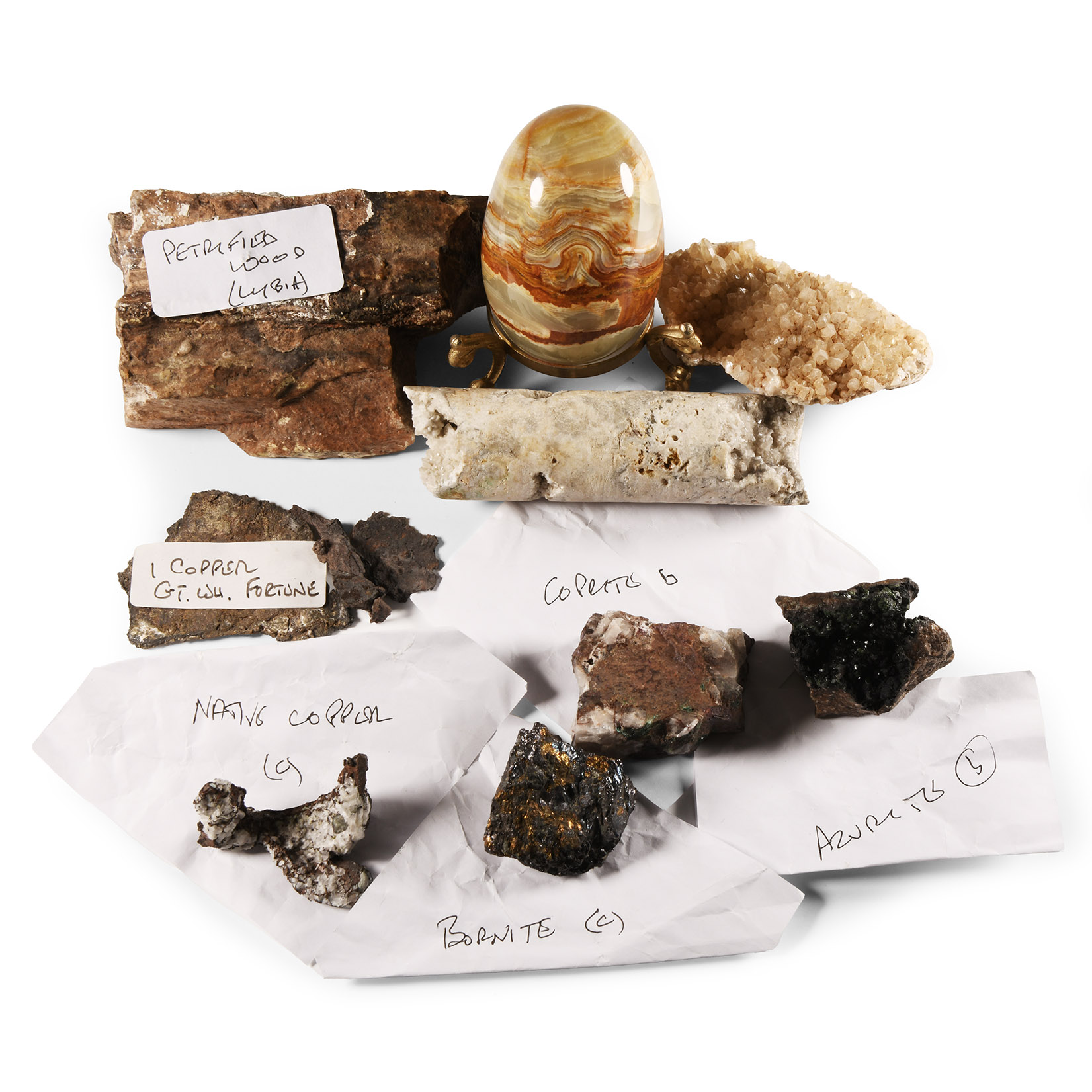 Natural History - Historic Mixed Mineral Collection